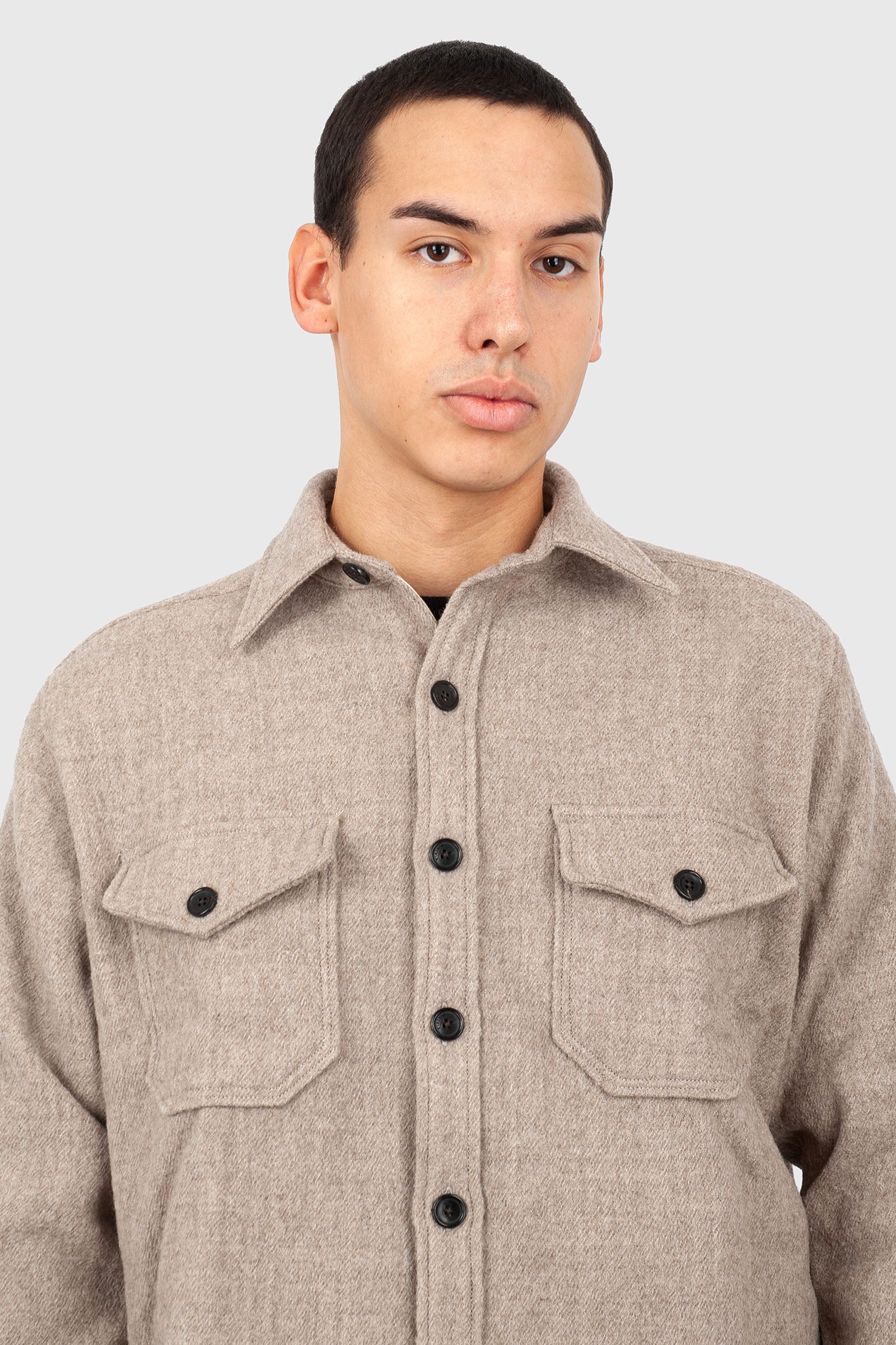 Fortela Overshirt Kenny Naturale Uomo - 6