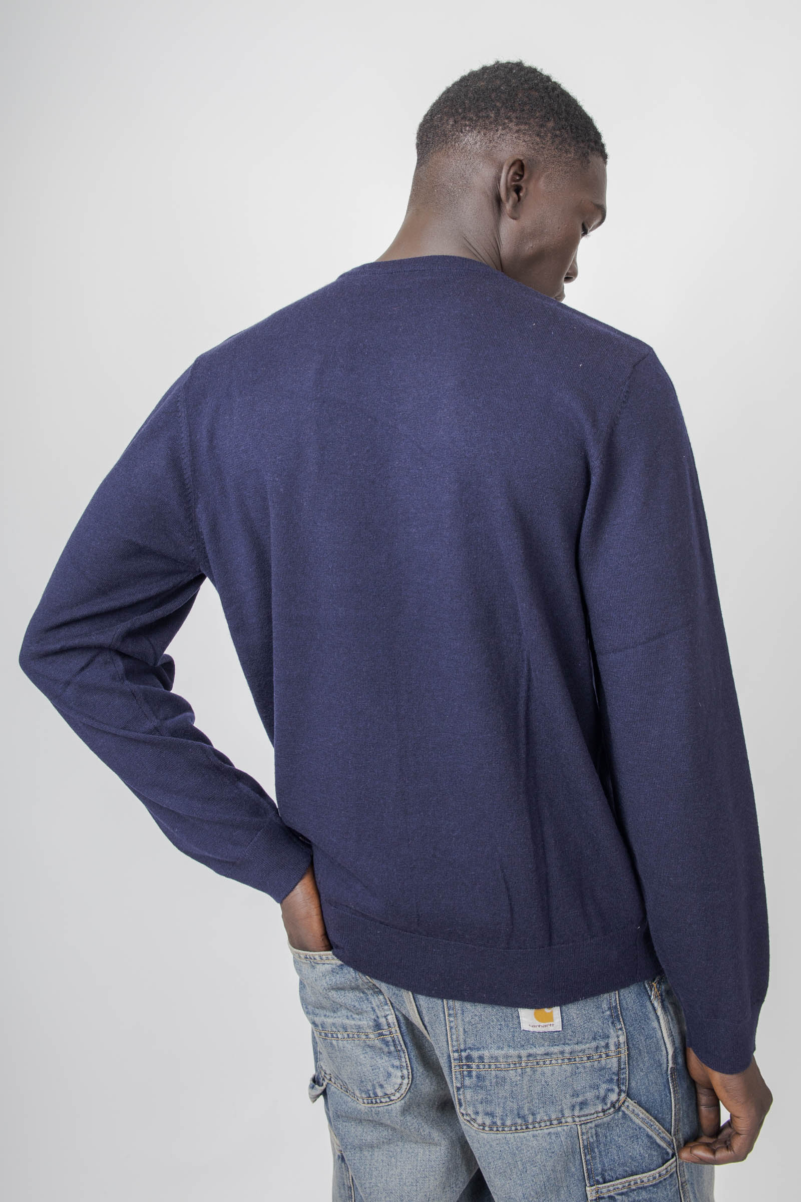 Carhartt Wip Maglia Madison Blu Scuro Uomo - 4