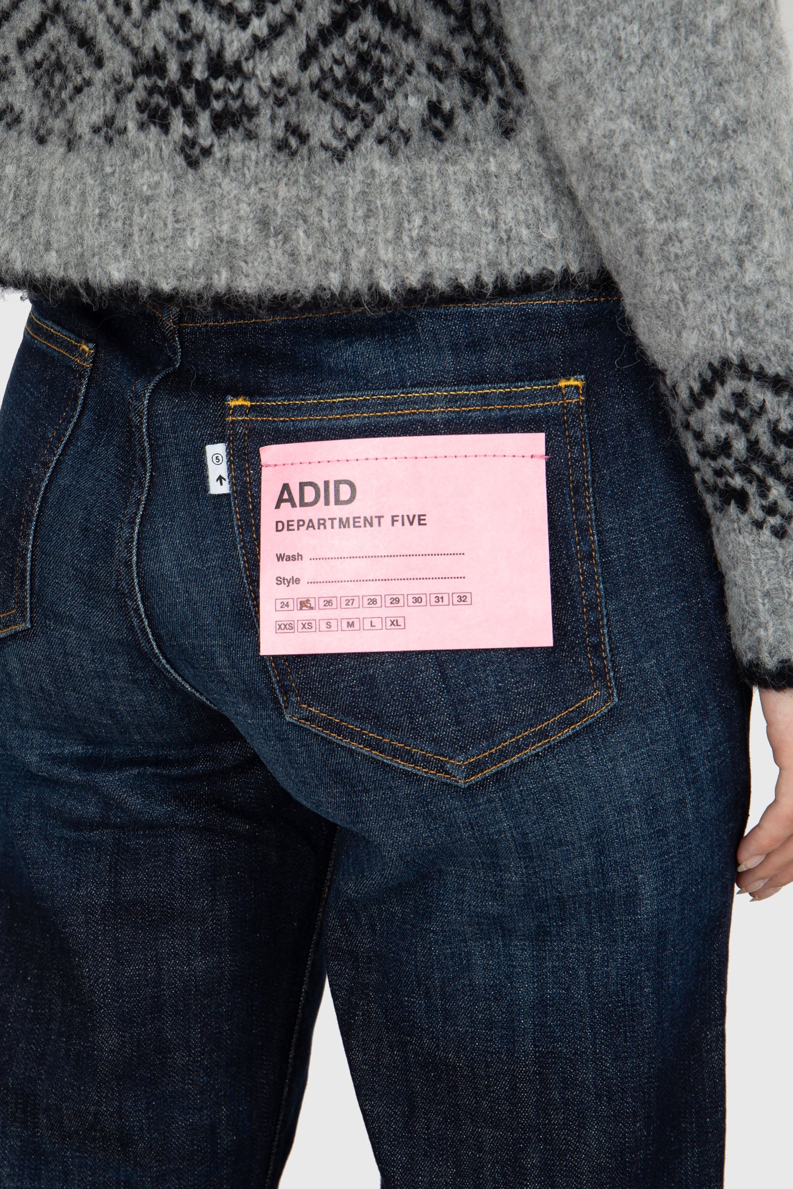 Department Five Jeans Adid Blu Scuro Donna - 6