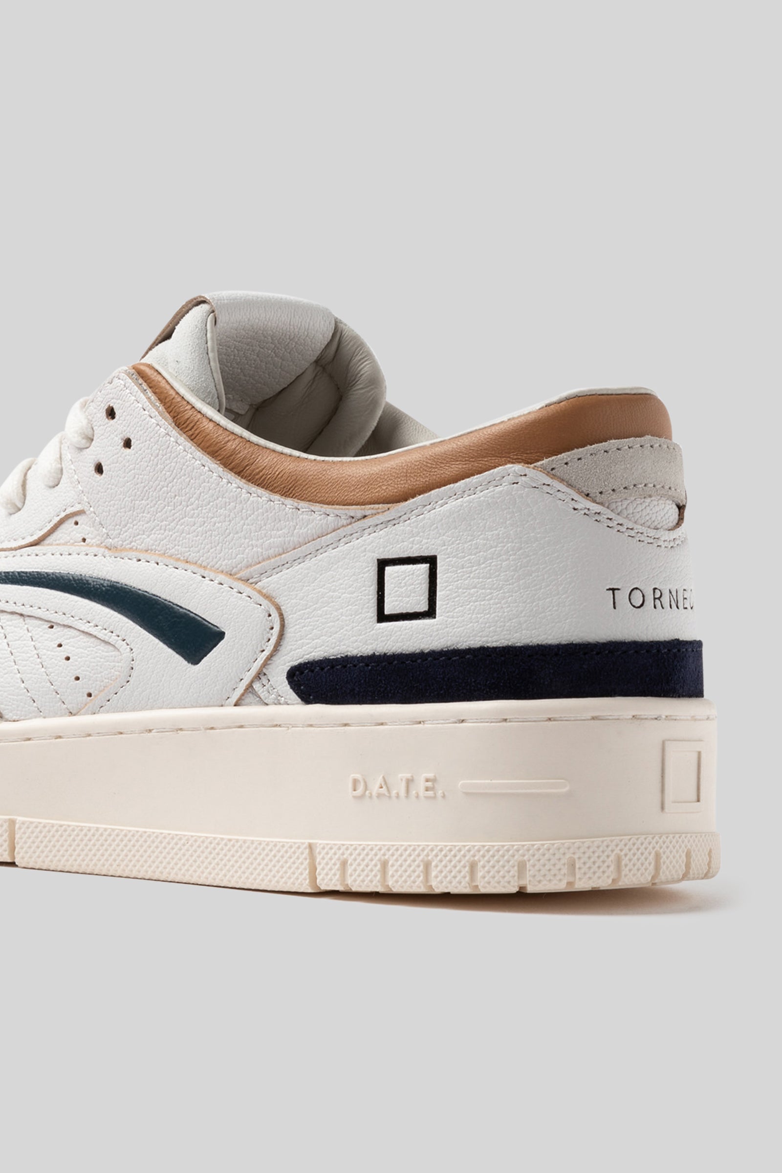 D.a.t.e. Sneaker Torneo Colored Bianco/blu Uomo - 2
