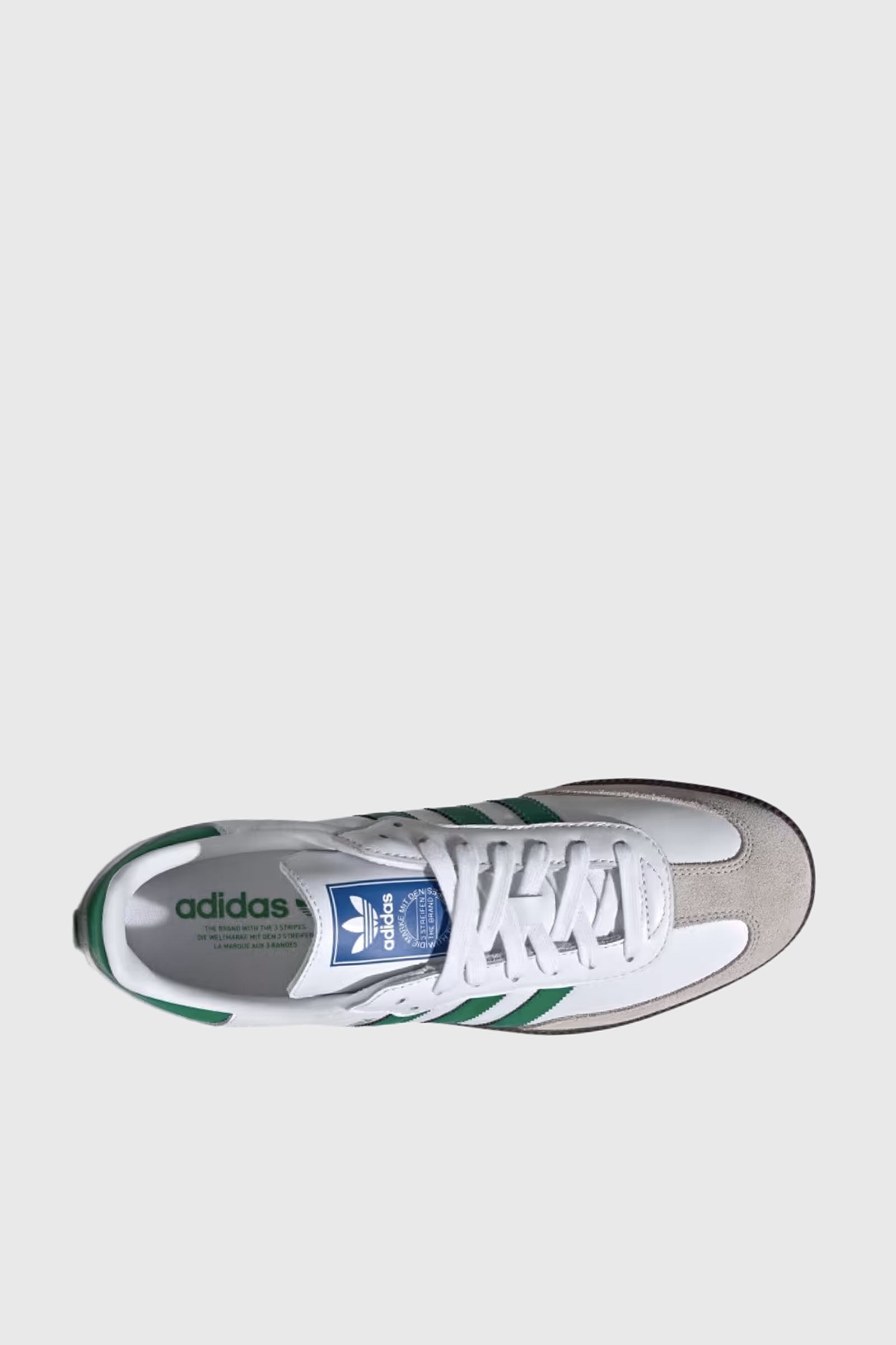 Adidas Originals Sneaker Samba Og Bianco/verde Uomo - 5