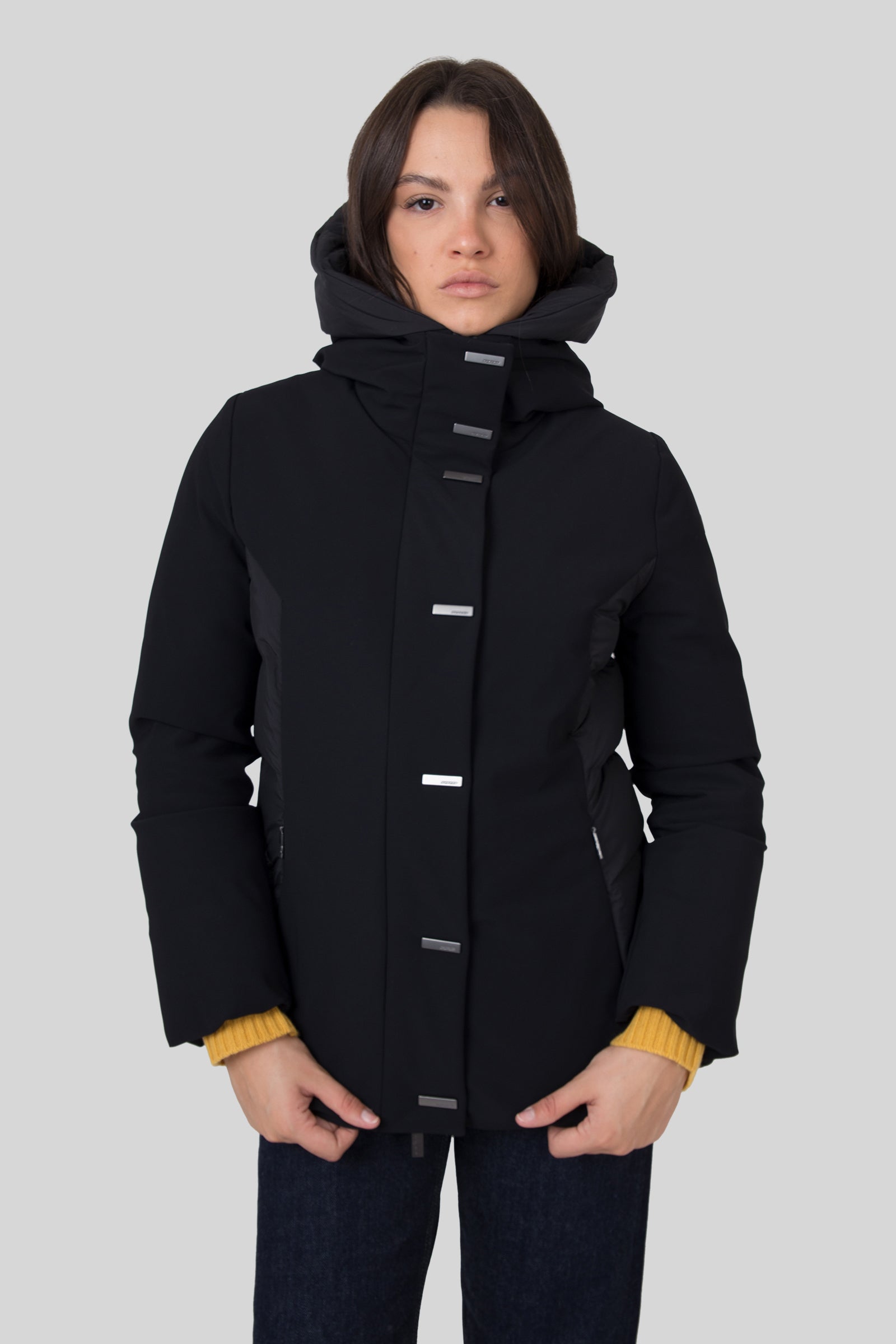 Rrd Surflex Winter Hybrid Zar Wom Jacket Nero Donna - 2