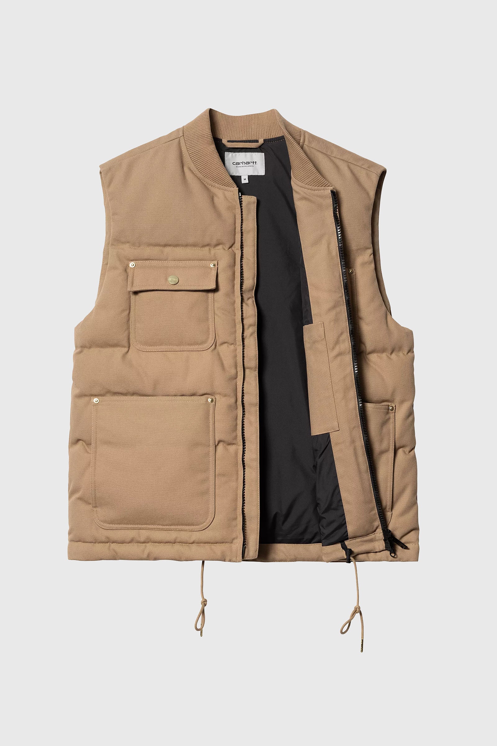 Carhartt Wip Rayley Vest Beige Uomo - 7