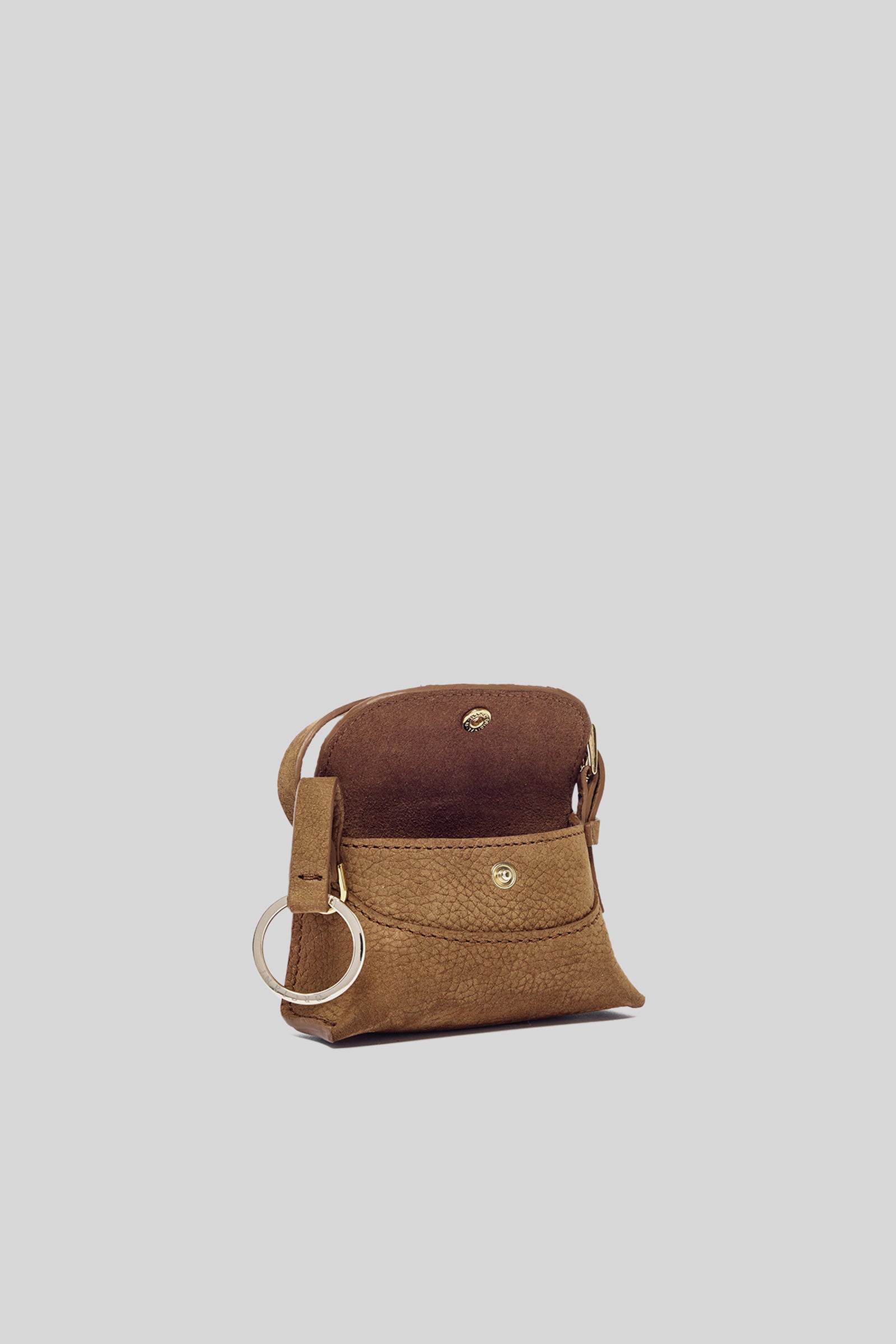 Orciani Charm Mini Nana In Nabuk Cuoio Donna - 2