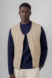 Fortela Gilet Birdie Beige Uomo fortela