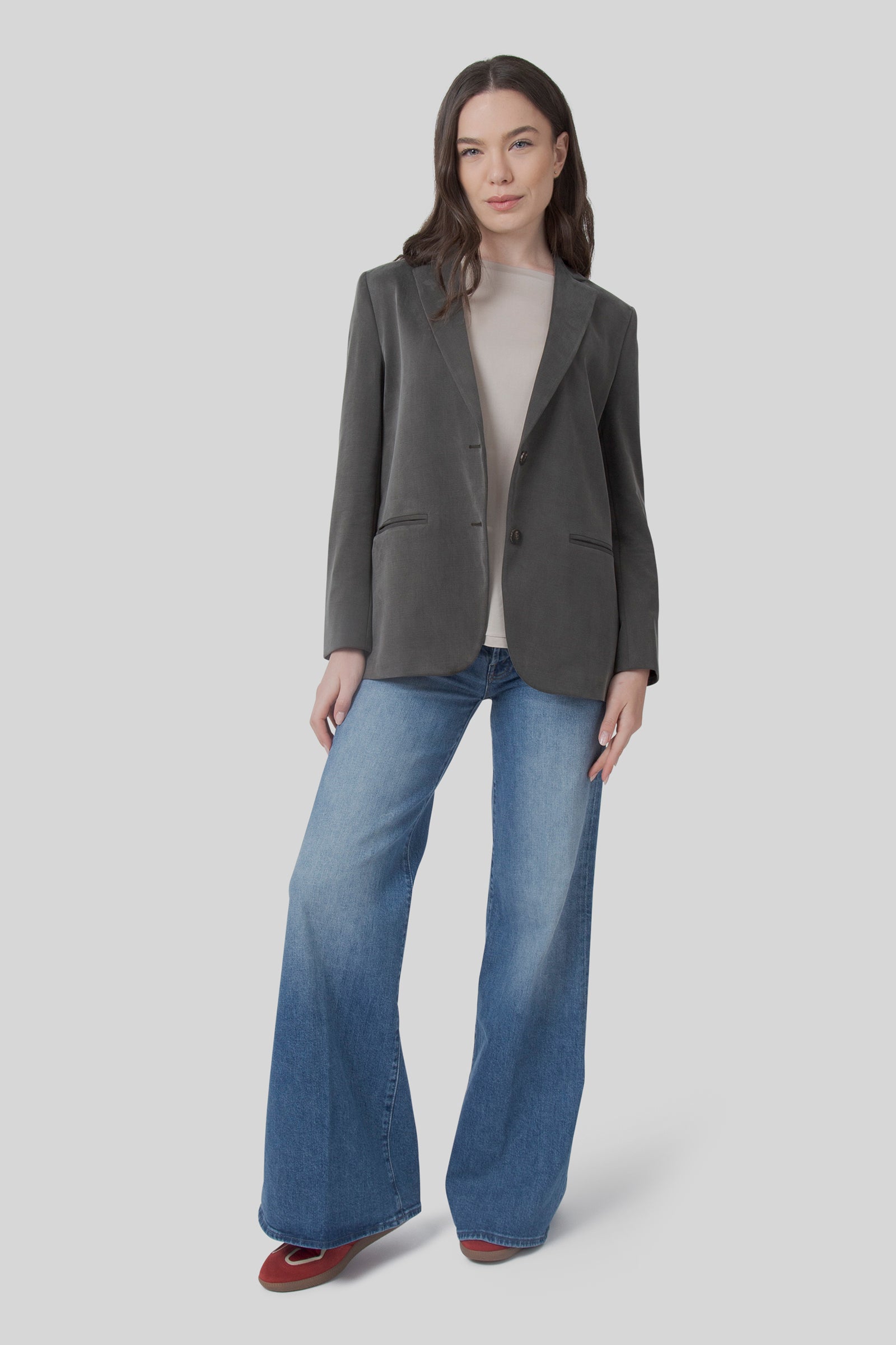 Cupro Square Wom Shirty - 2