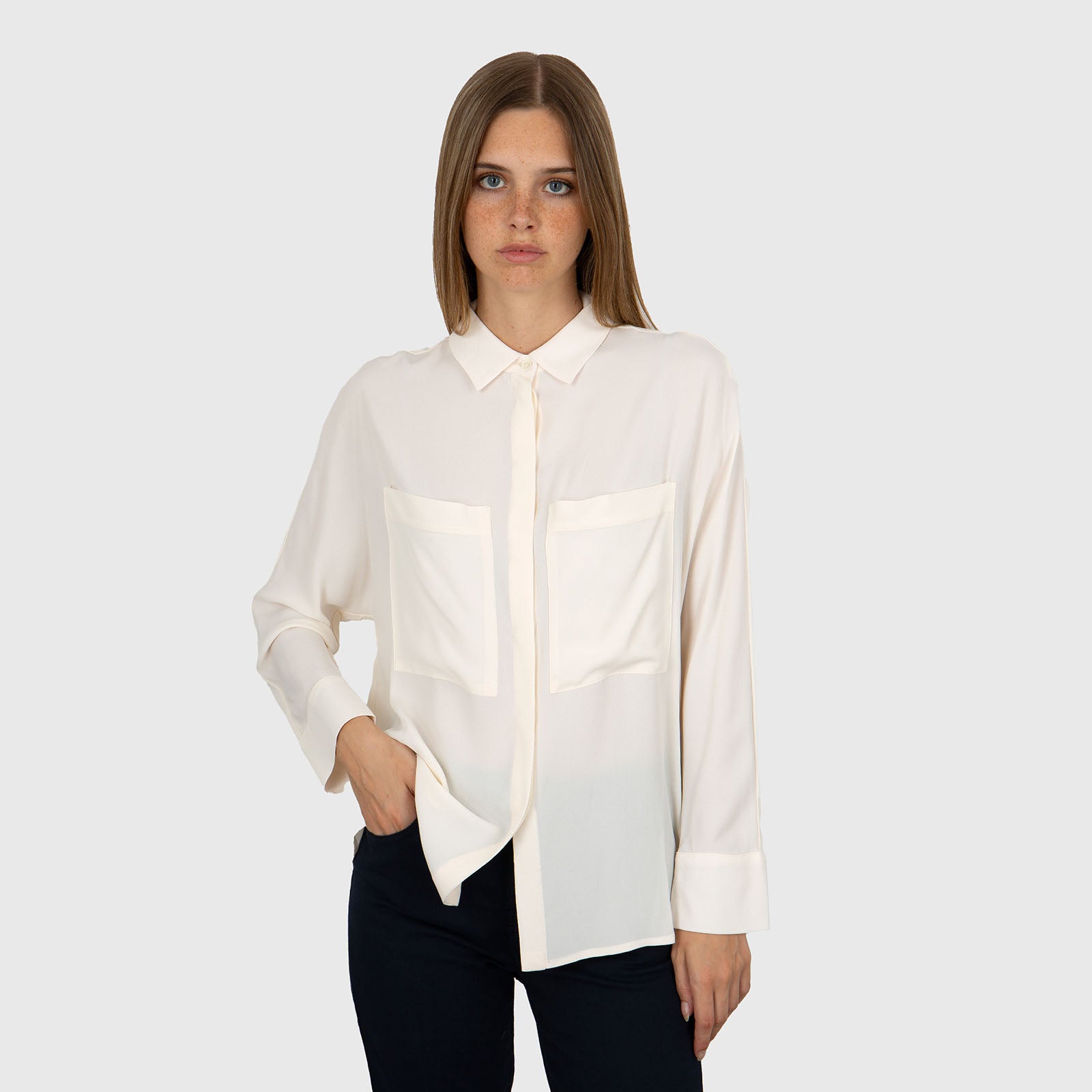 Semicouture Camicia Tifanny Avorio Donna - 9