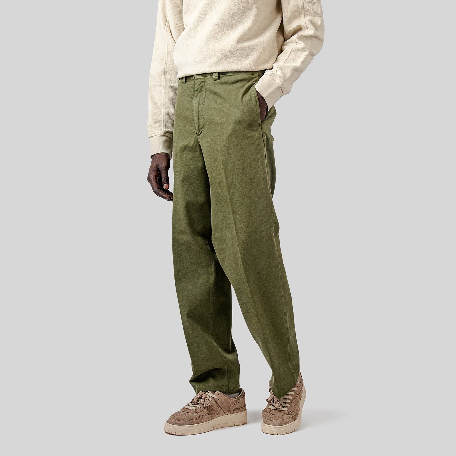 Department Five Pantalone Ant Verde Militare Uomo - 8