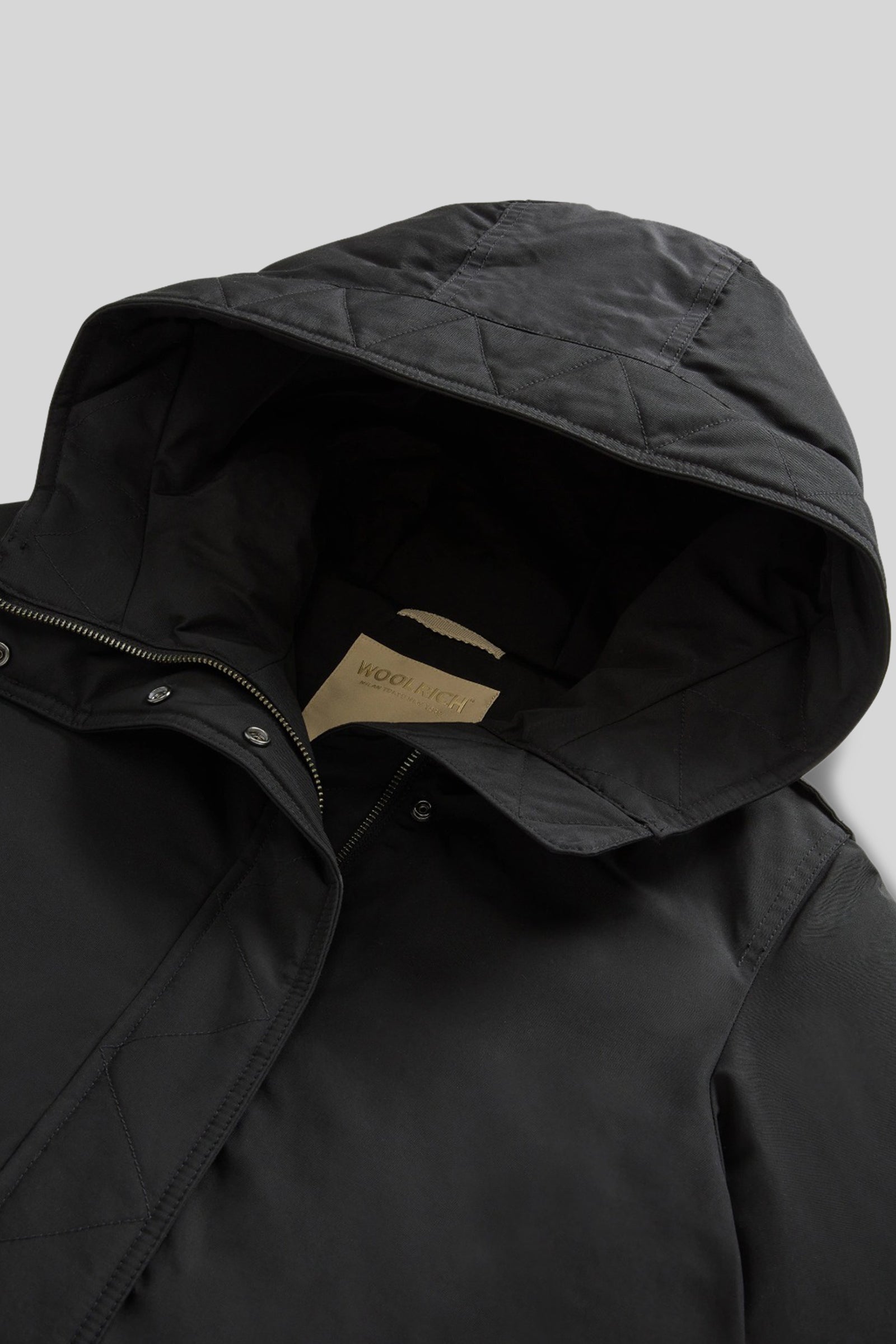 Woolrich Military Jacket Nero Donna - 4