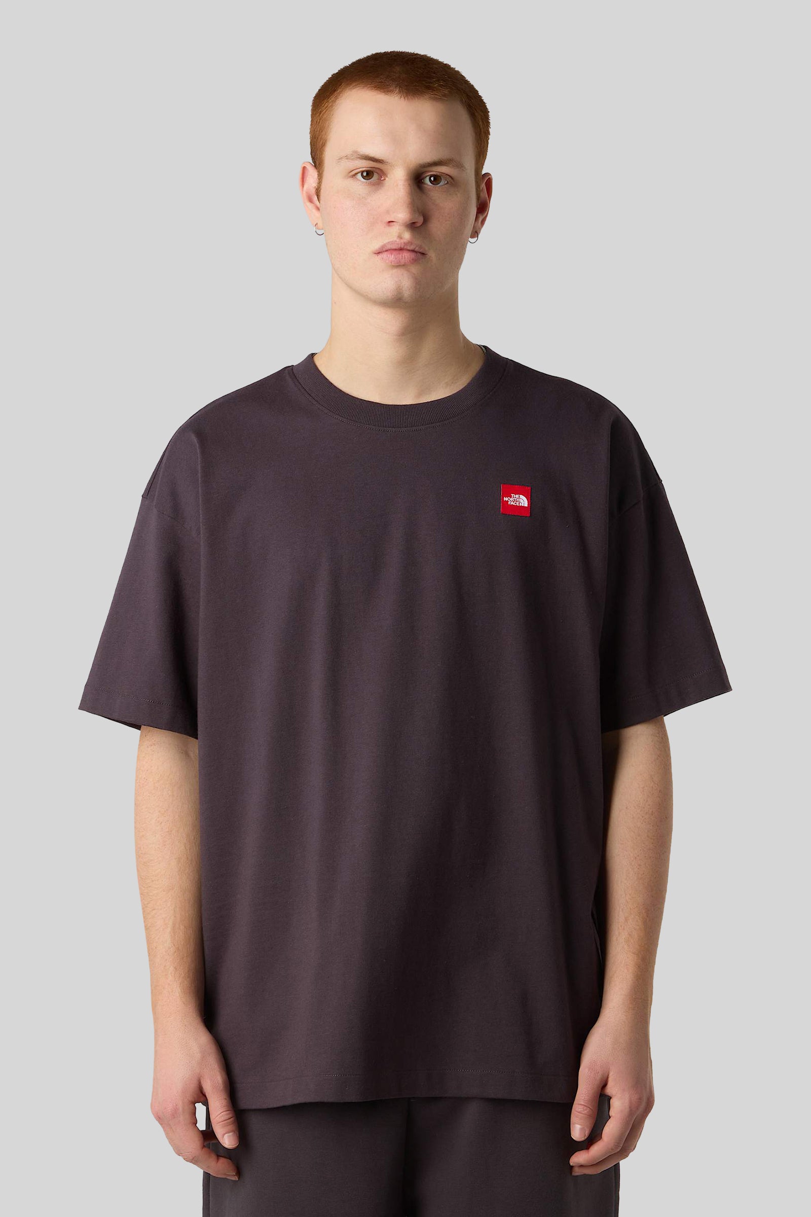 The North Face T-shirt Red Box Antracite Uomo - 1