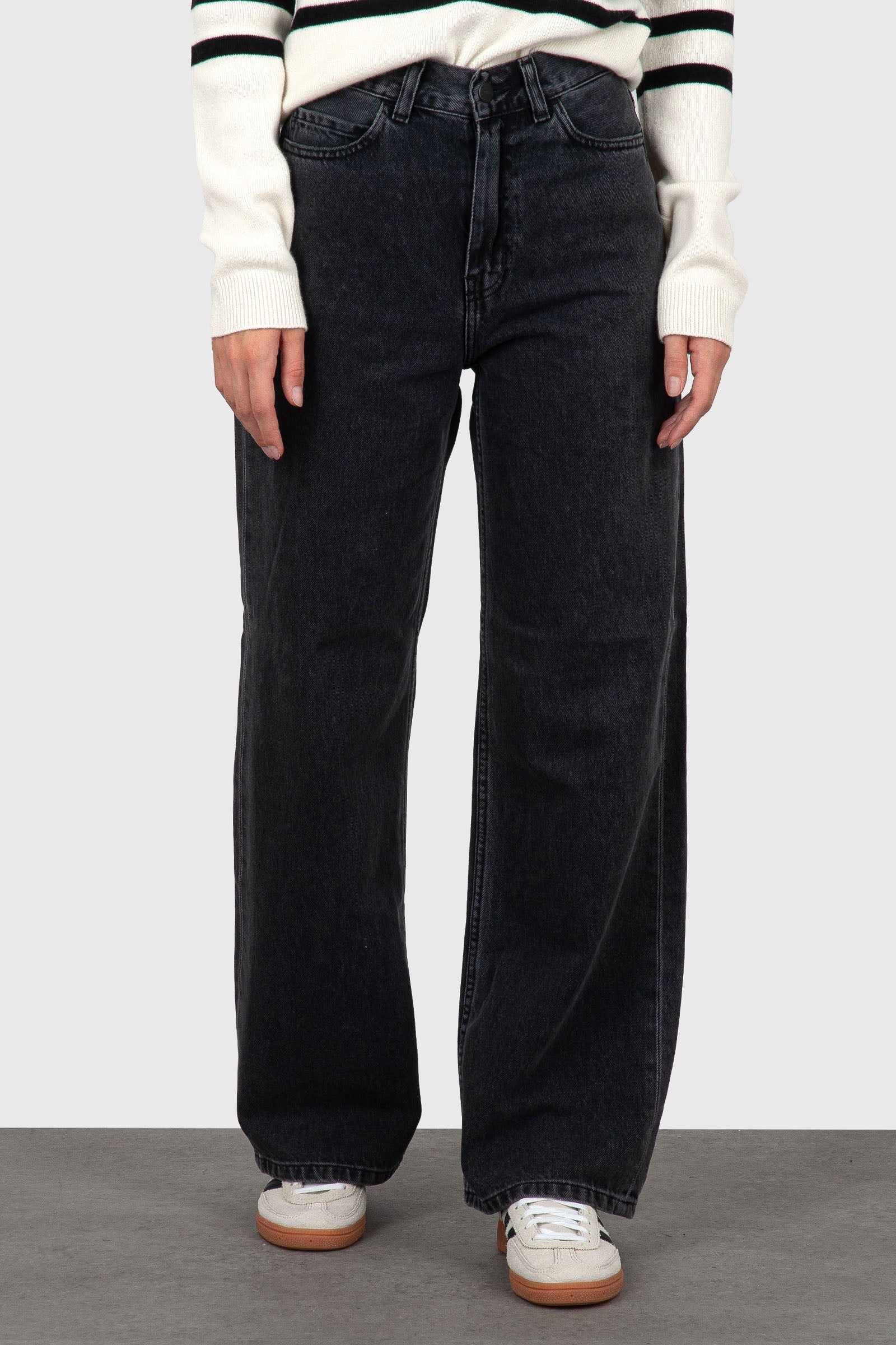 Carhartt Wip W' Jane Pant Nero Donna - 1