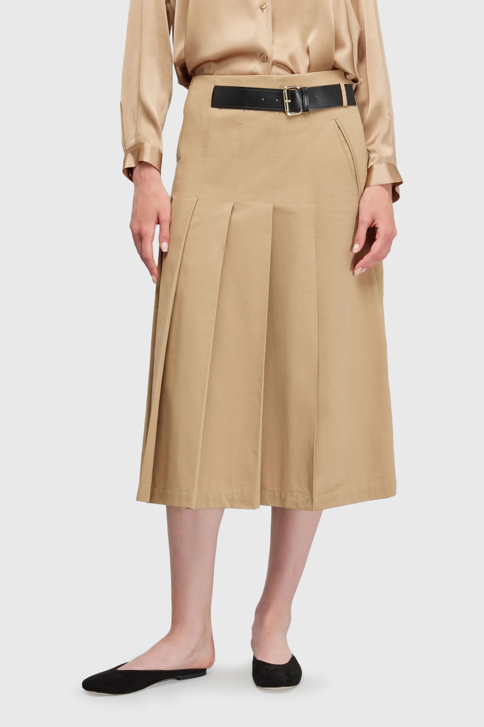 Semicouture Gonna Mimi Khaki Donna - 1