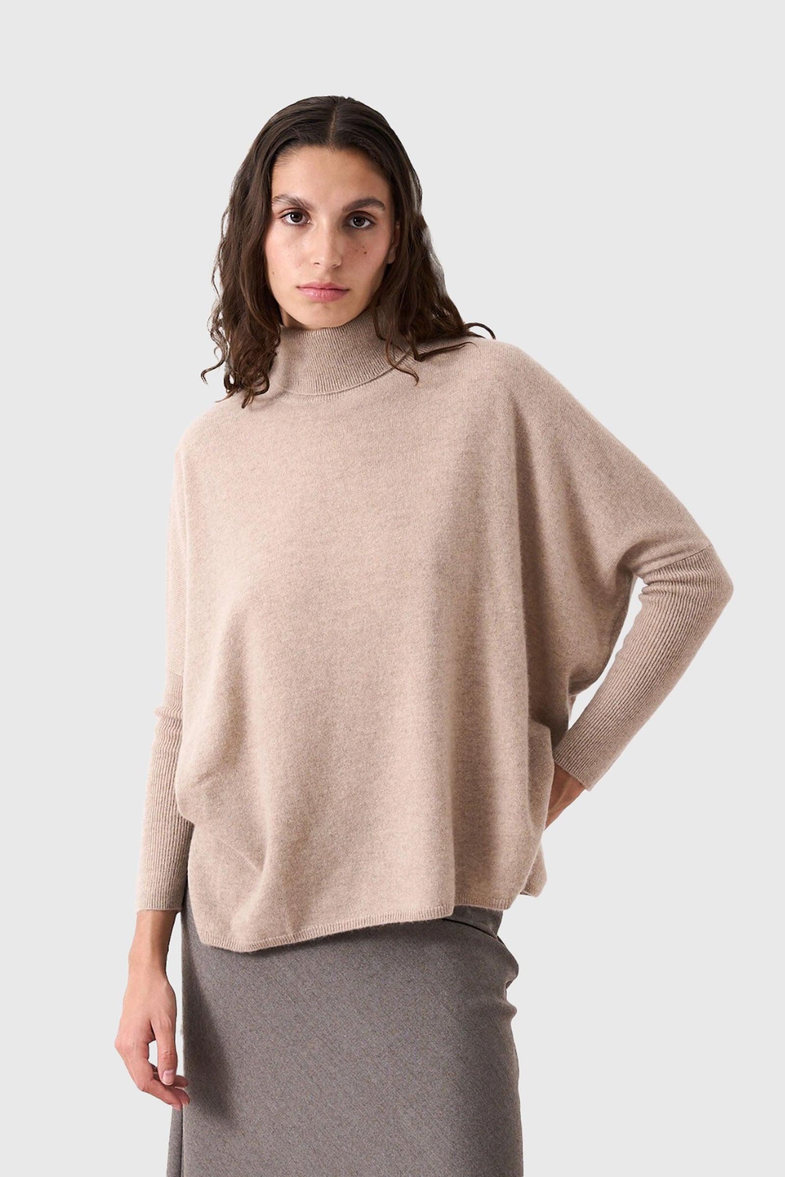 Absolut Cashmere Maglia Clara Nocciola Donna - 3