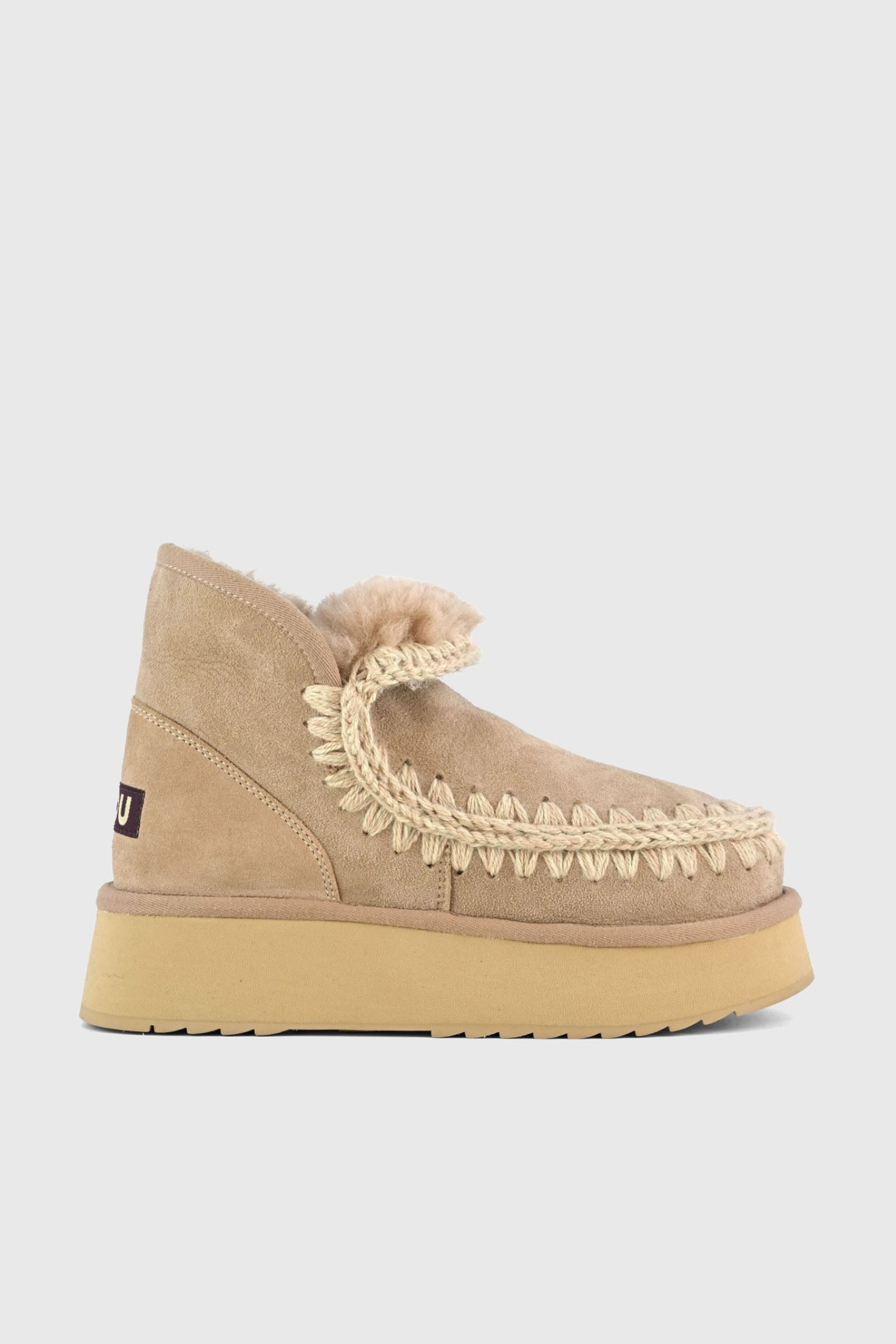 Mou Stivaletto Mini Eskimo Platform Cammello Donna - 1