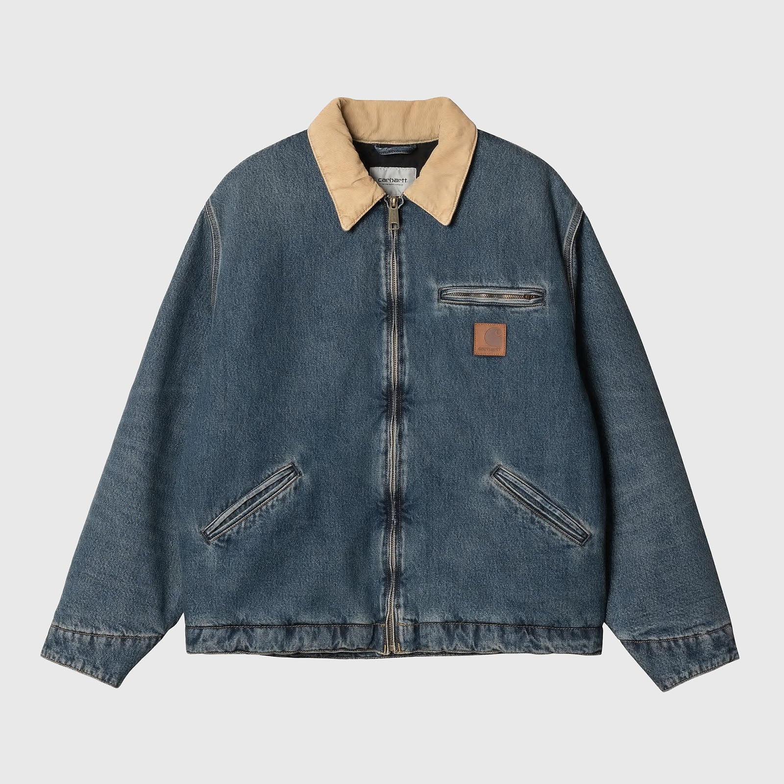 Carhartt Wip Og Detroit Jacket 'smith' Blu Medio Uomo - 3