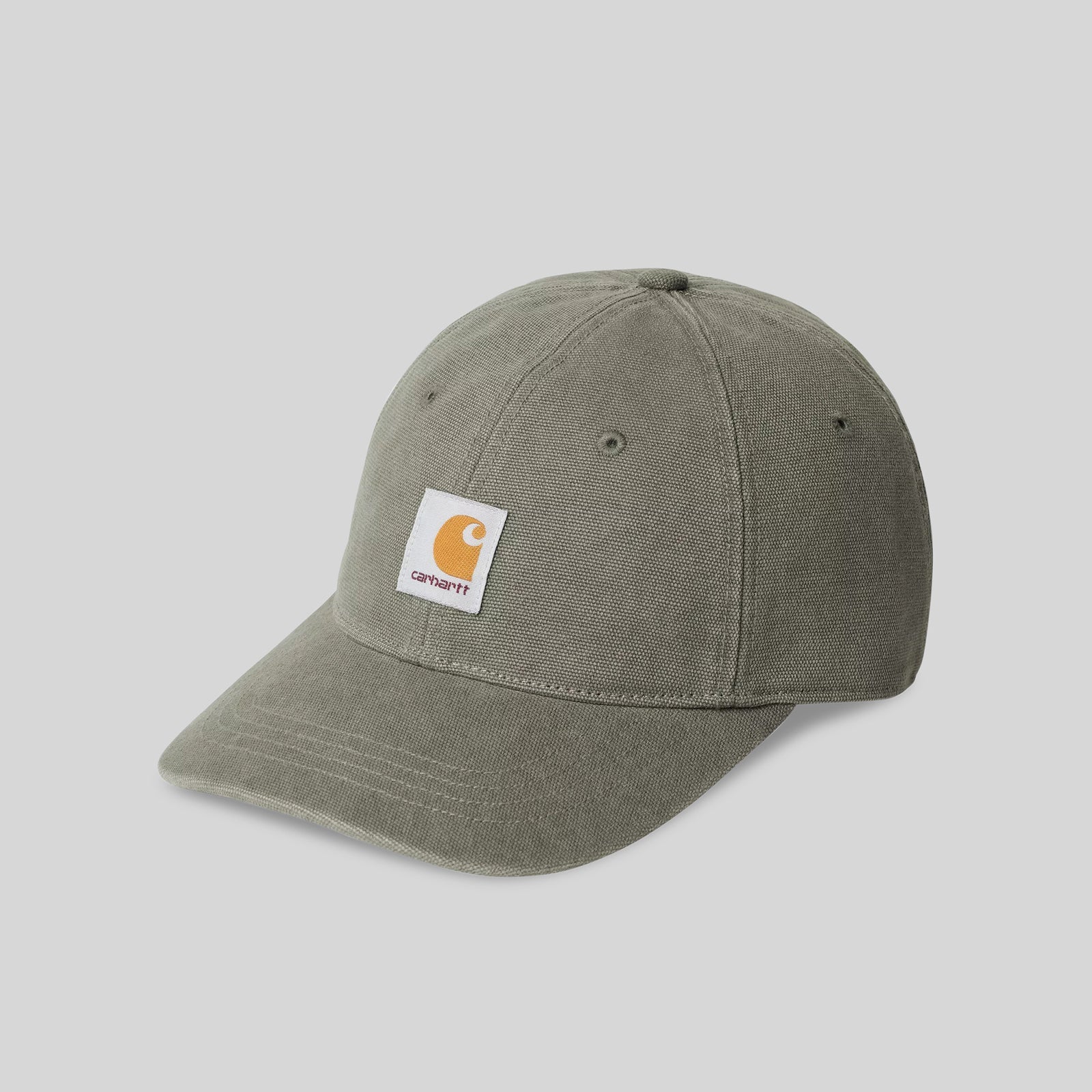 Carhartt Wip Canvas Cap Verde Salvia Unisex - 3