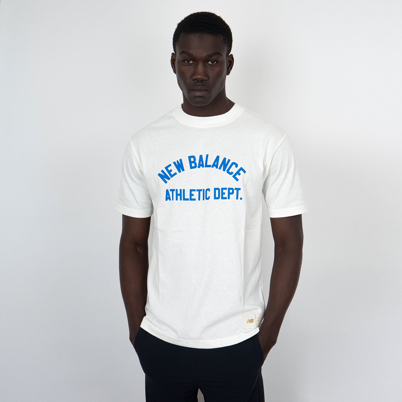 New Balance T-Shirt Sportswear Greatest Hits Cotone Bianco - 6