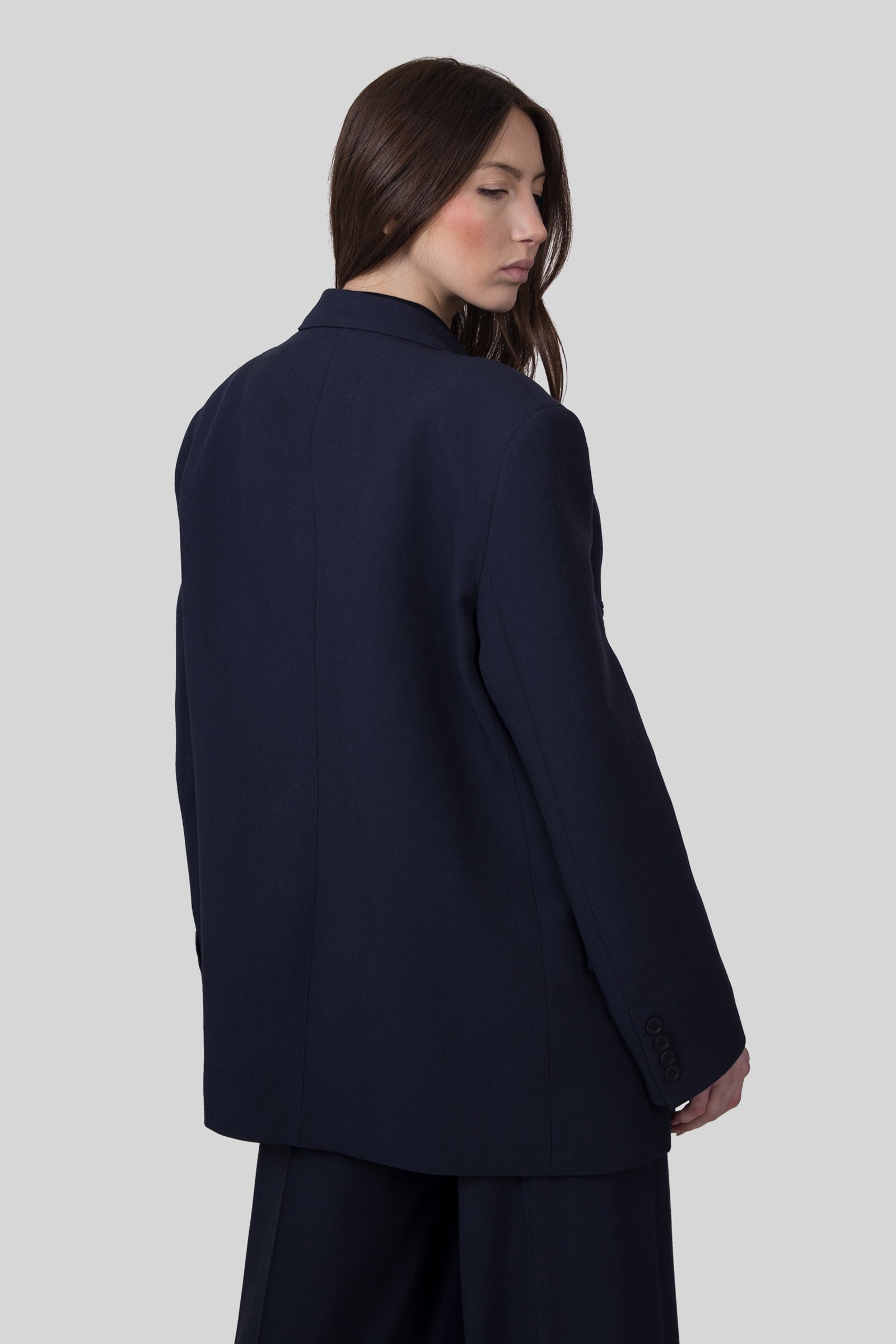 Semicouture Giacca Soledad Blu Donna - 3