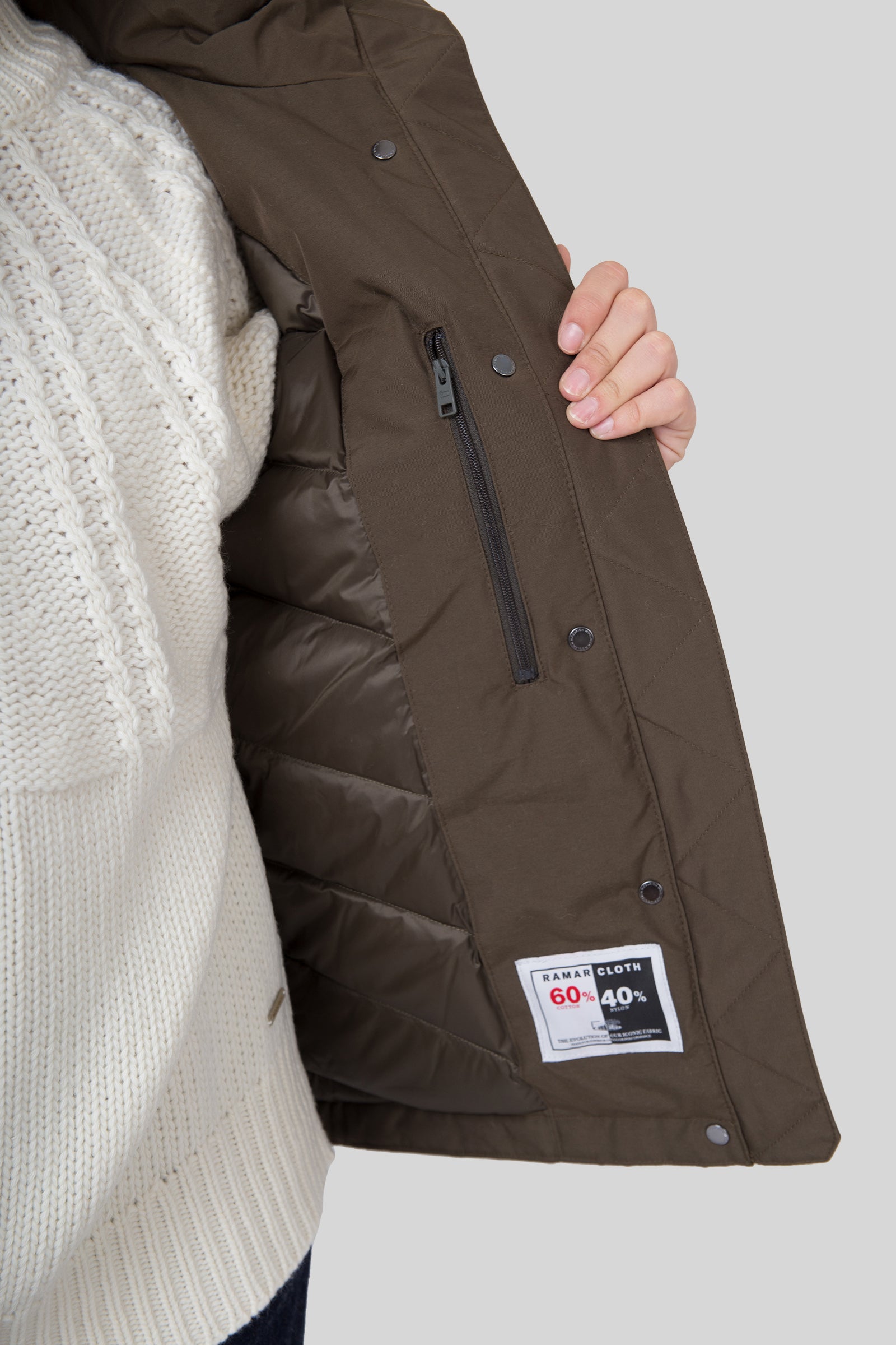 Woolrich Military Jacket Verde Scuro Donna - 8