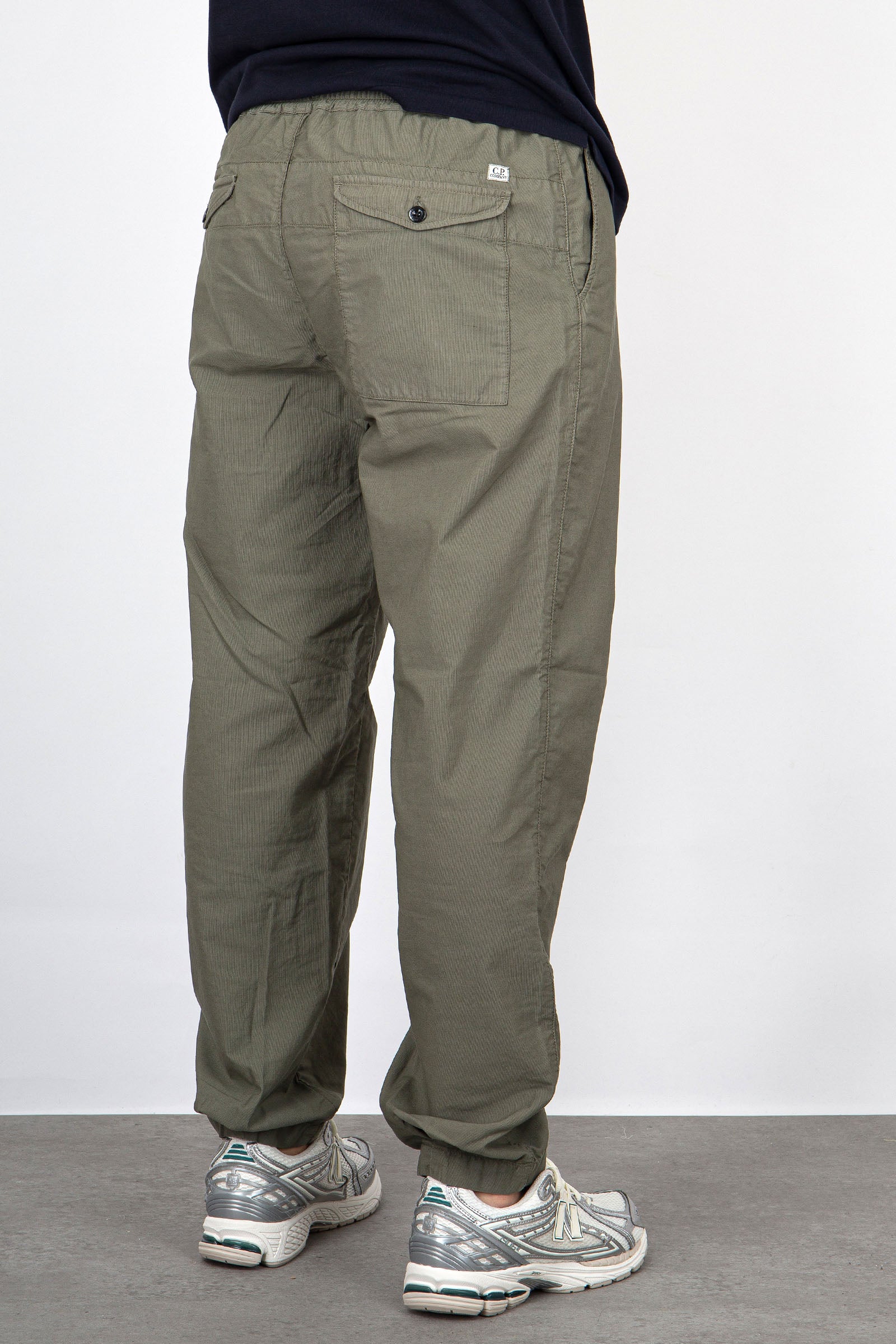C.P. Company Green Military Cotton Cargo Pants - 3