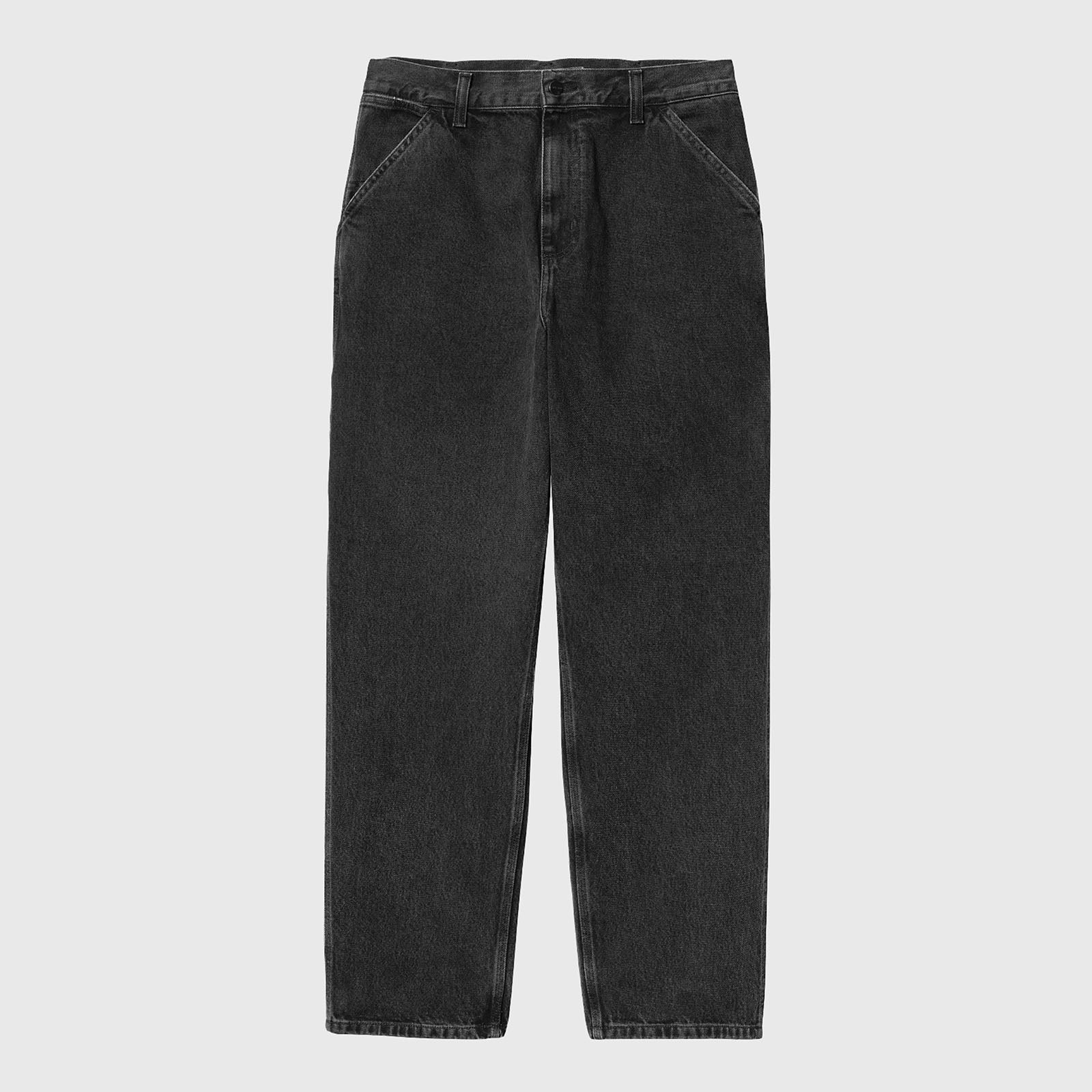 Carhartt Wip Single Knee Pant Nero Uomo - 3