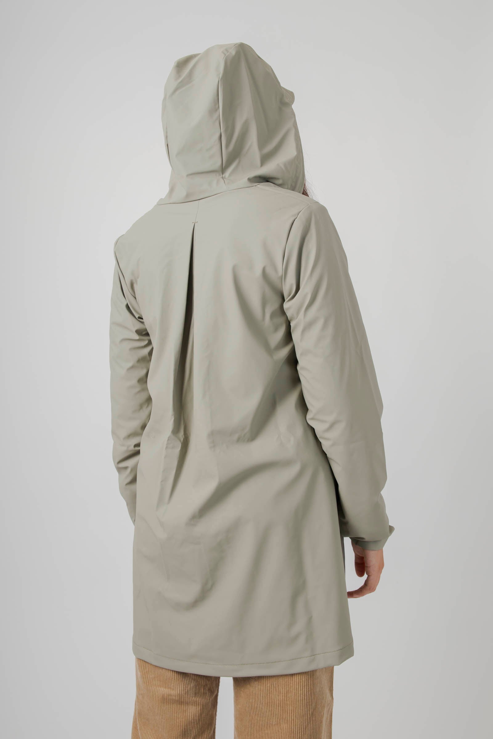 Rains A-line Jacket Verde Chiaro Donna - 4