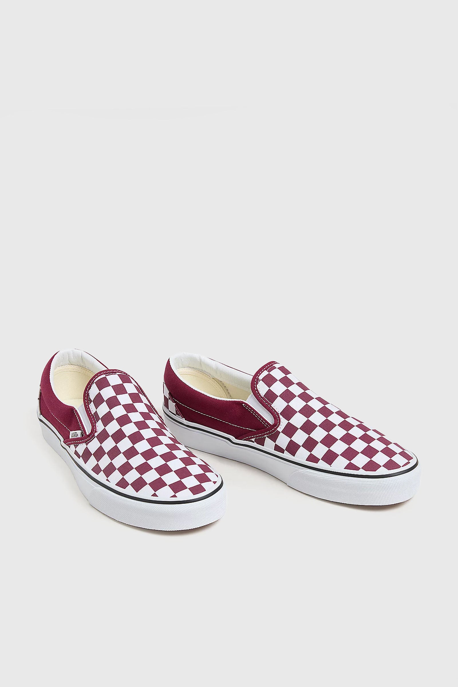 Vans "off The Wall" Sneaker Classic Slip-on Bordeaux Donna - 3