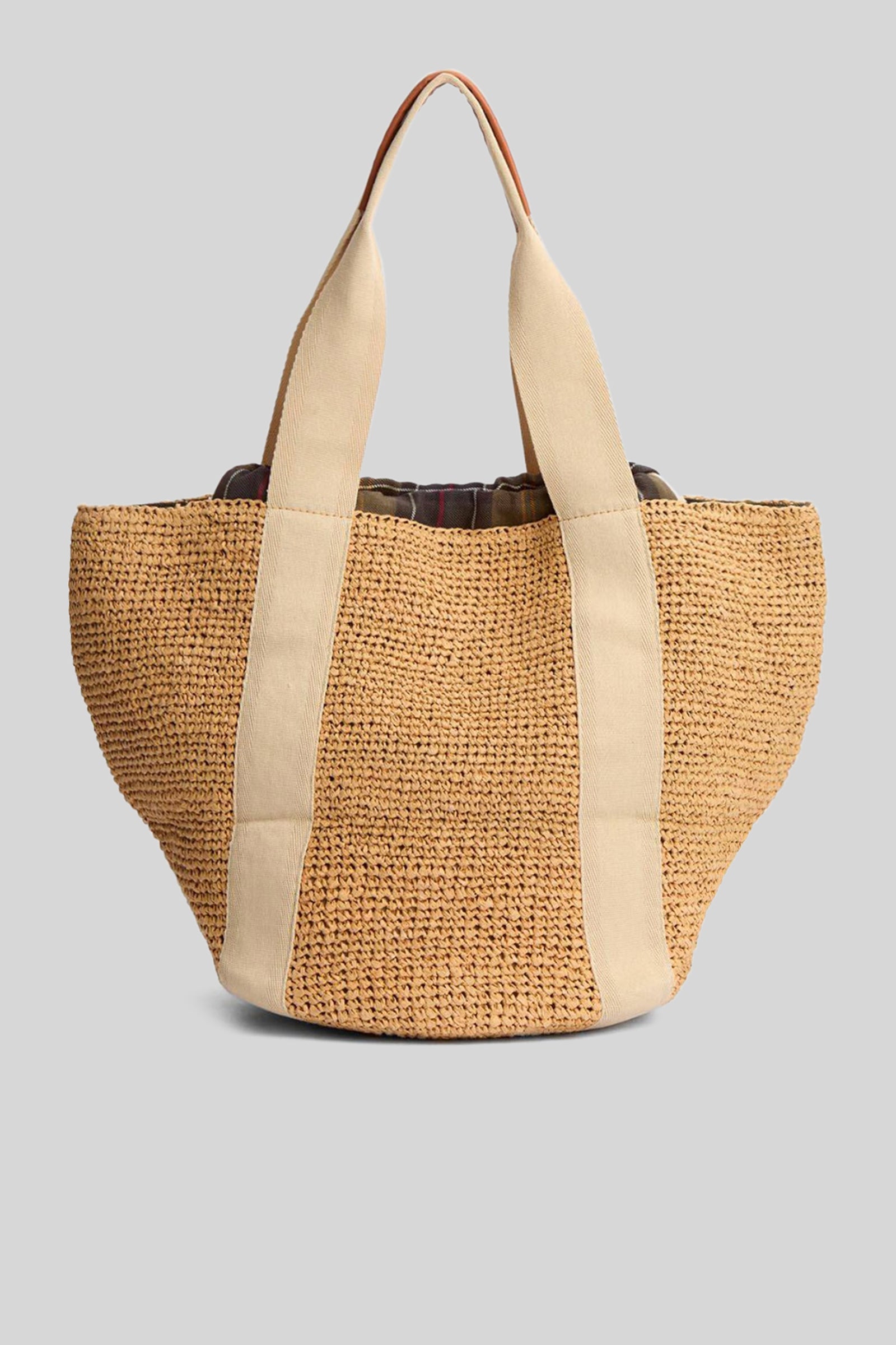 Barbour Lily Beach Tote Bag Naturale Donna - 3