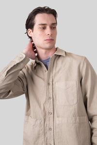 Aspesi Overshirt Utility Beige Uomo aspesi