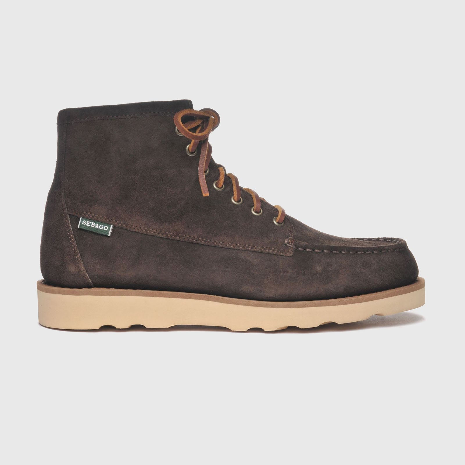 Sebago Scarponcino Tala Mid Suede Marrone Scuro Uomo - 6