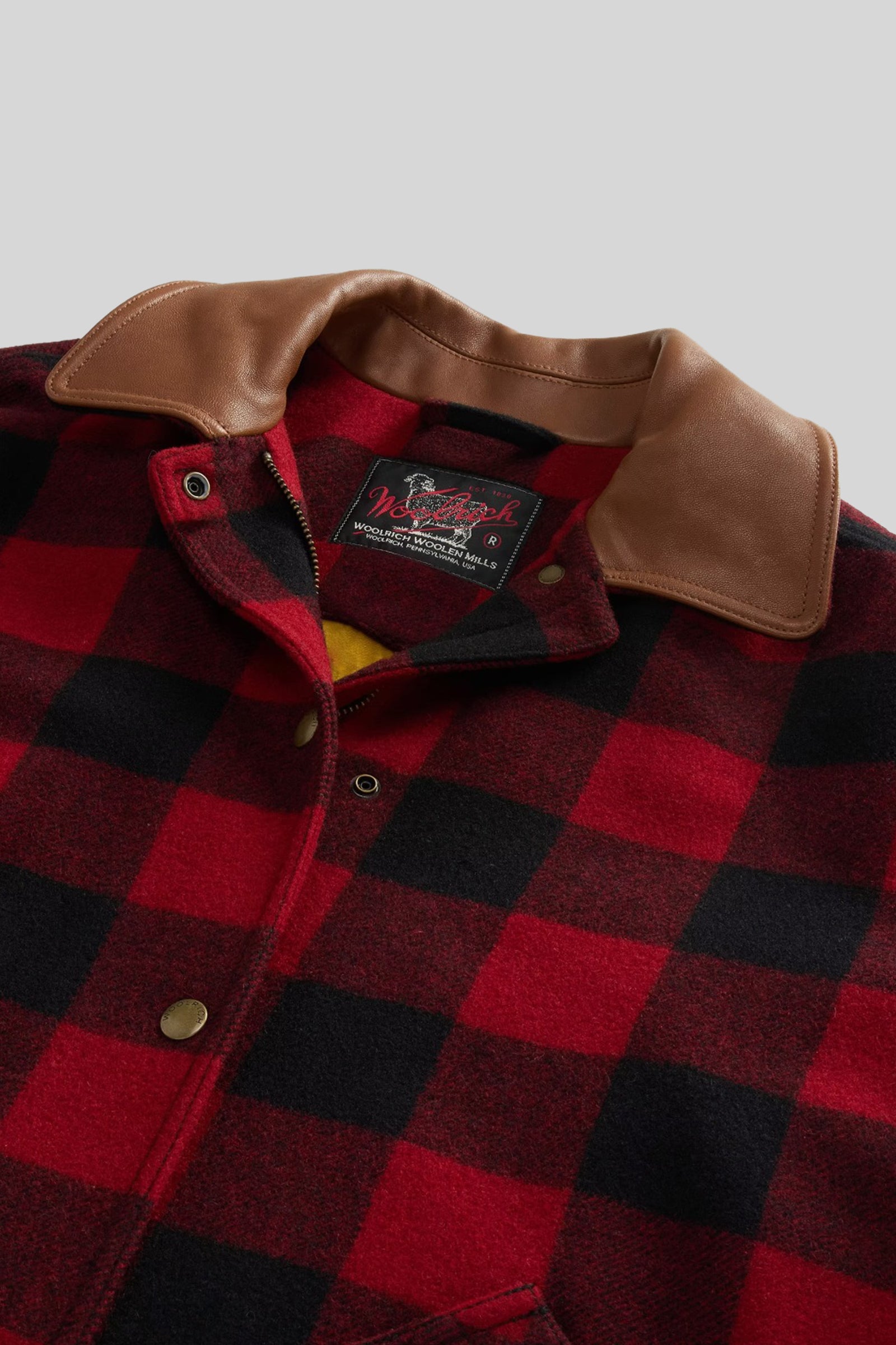Woolen Mills Barn Coat Buffalo Check - 4