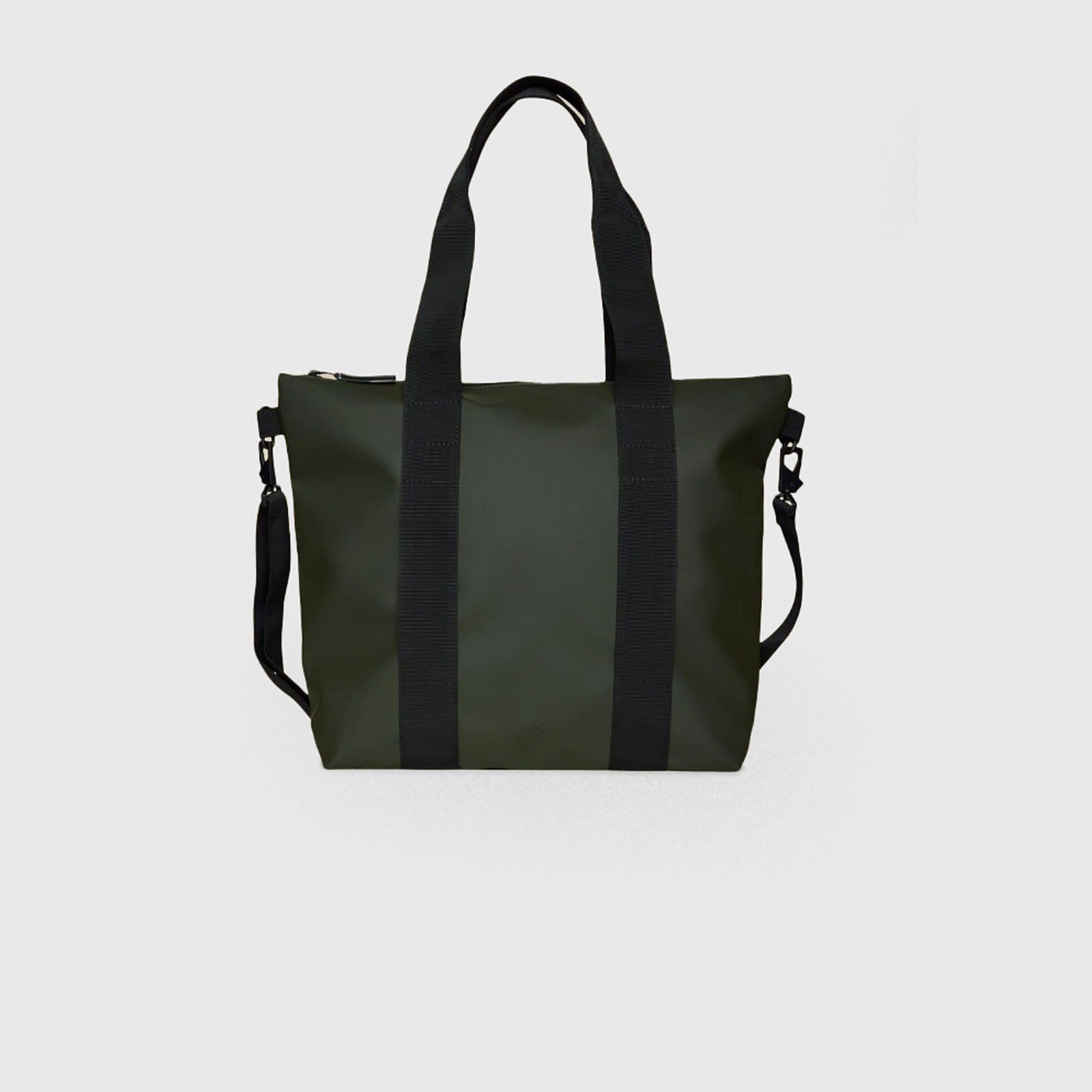 Rains Tote Bag Mini Verde Scuro Unisex - 3