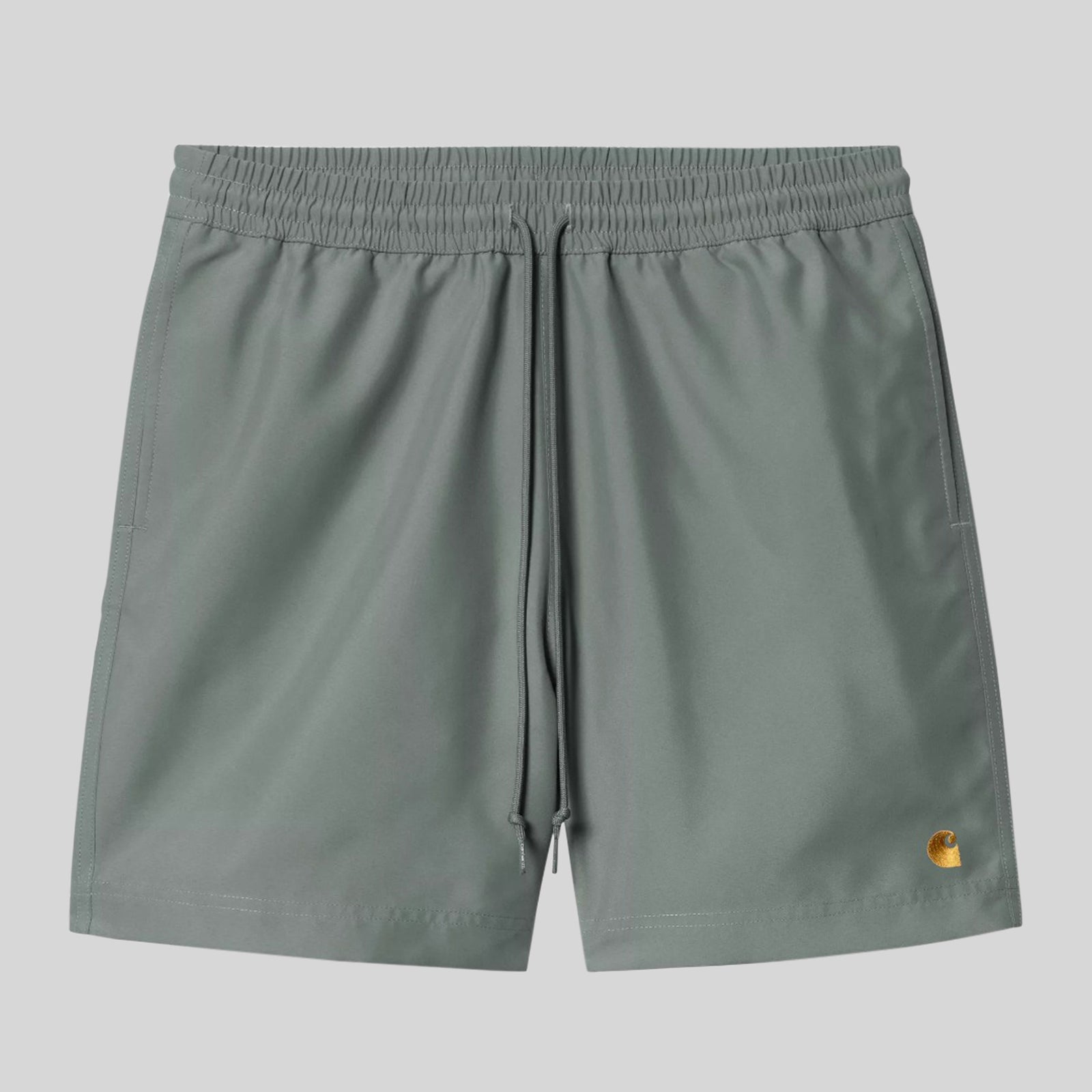 Carhartt Wip Chase Swim Trunks Verde Salvia Uomo - 3