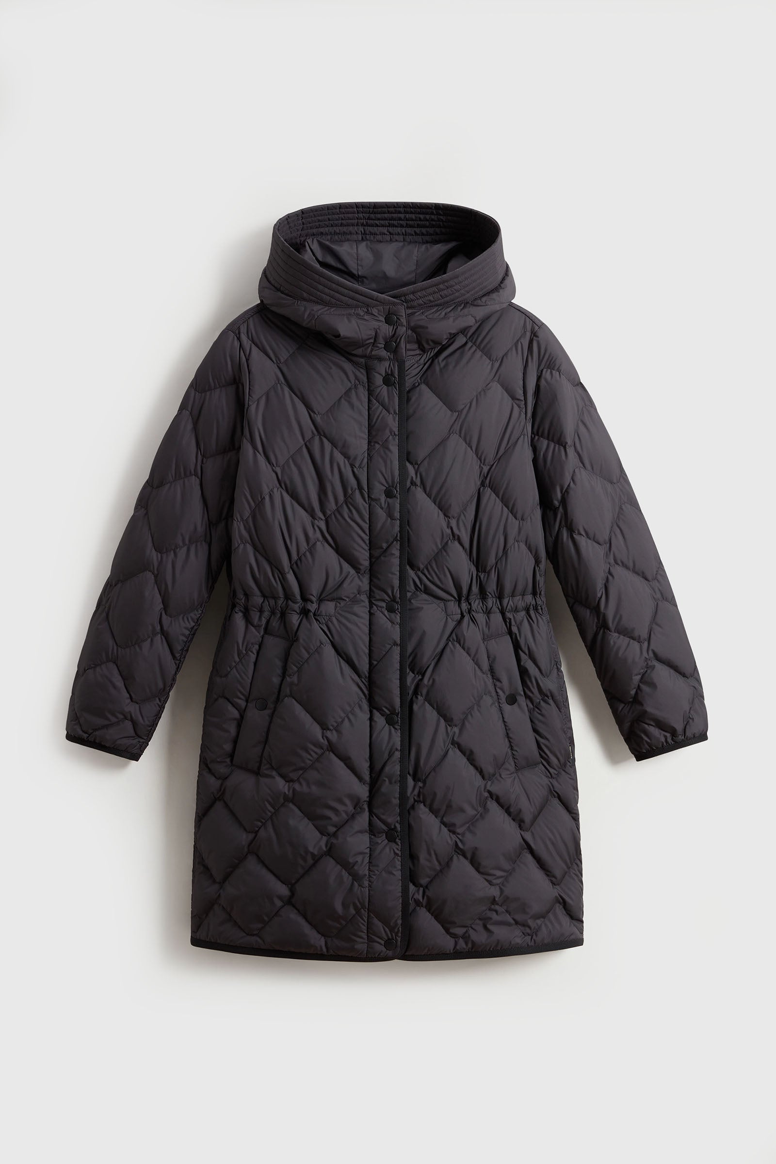 Woolrich Parka Heritage Con Cappuccio Nero Donna - 5