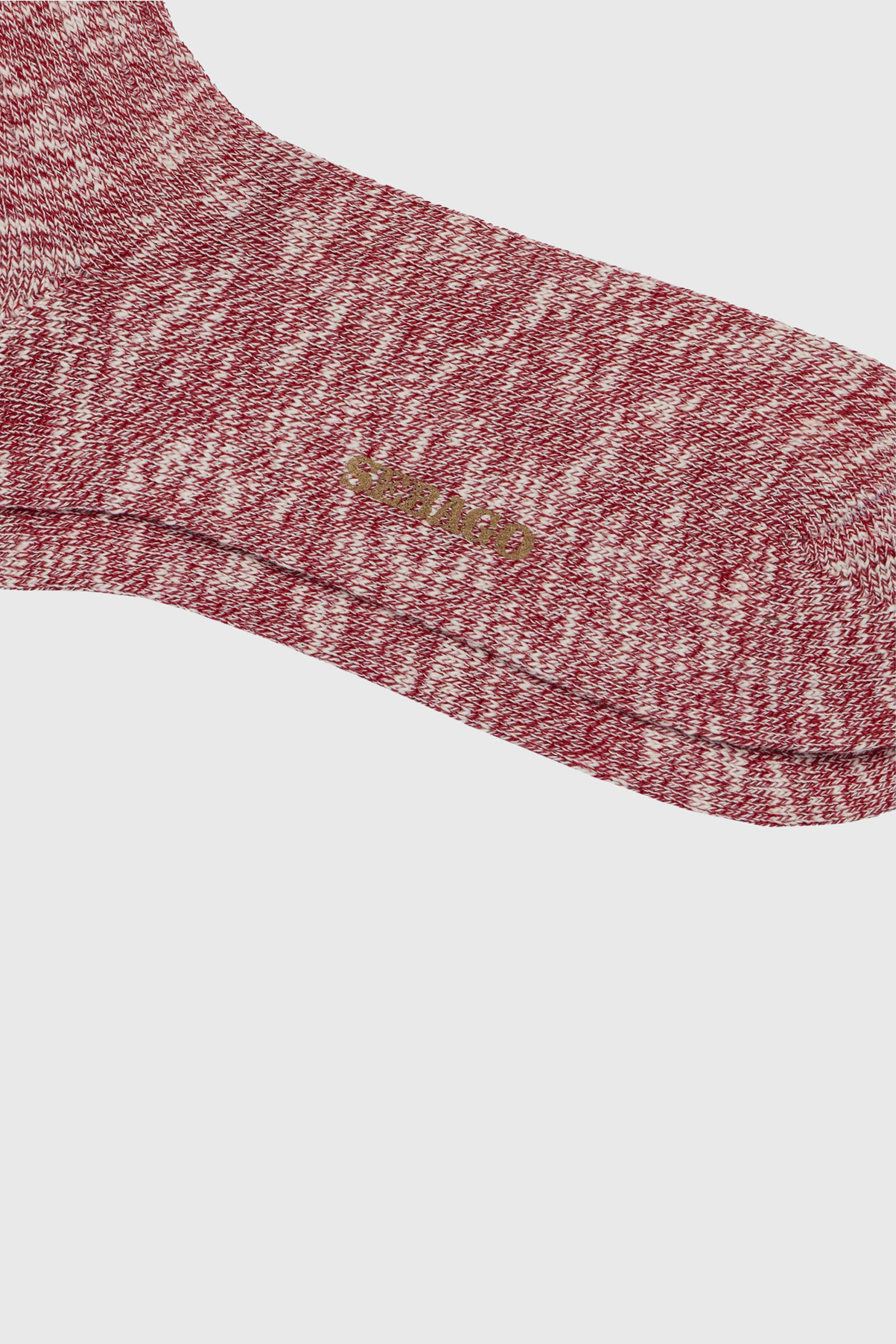 Sebago Calzino Seboeis Country Bordeaux/bianco Off Uomo - 2