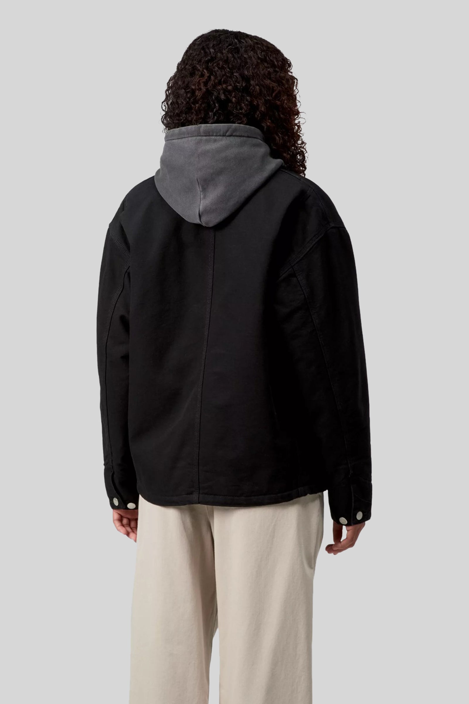 Carhartt Wip W' Og Michigan Coat Nero Donna - 2