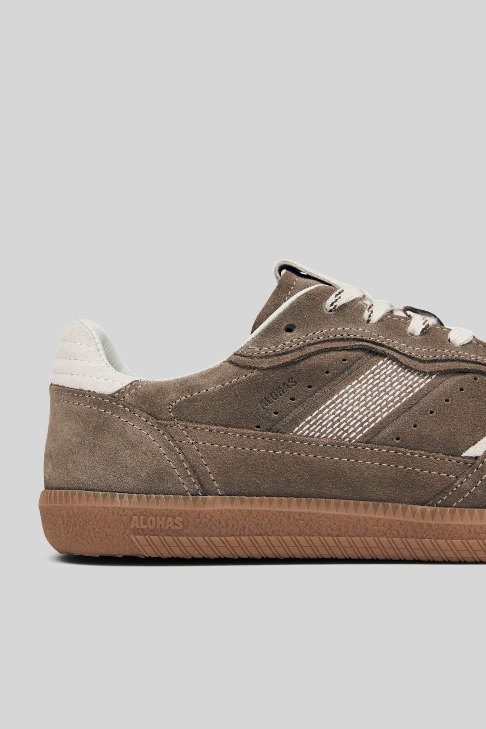Alohas Sneaker Tb.490 Rife In Pelle Taupe Donna - 4