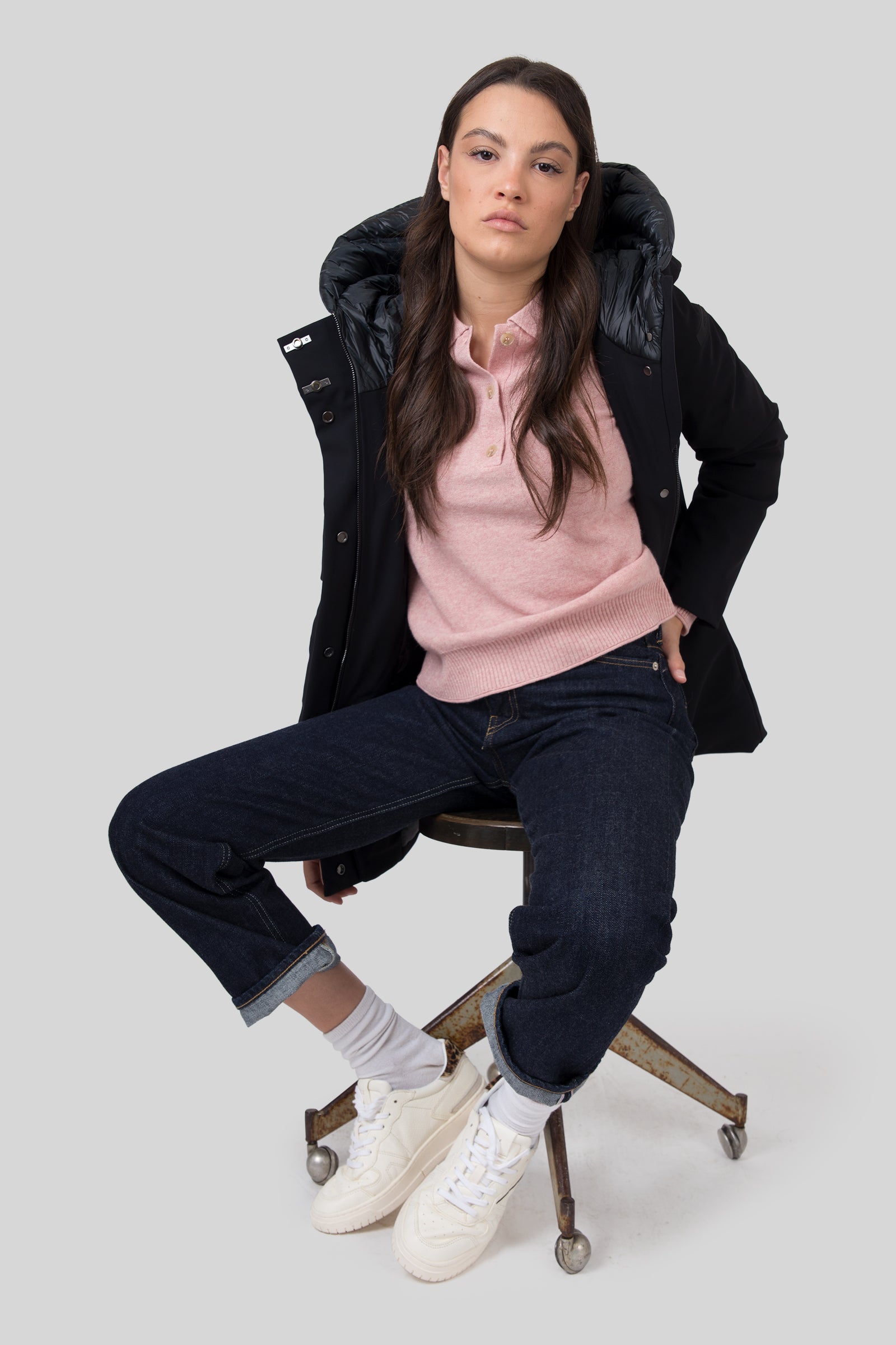 Absolut Cashmere Maglia Milla Rosa Chiaro Donna - 2