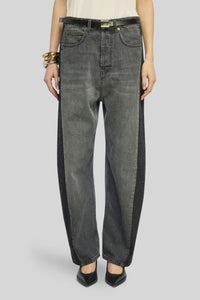 Semicouture Jeans Adelaide Grigio/nero Donna semicouture