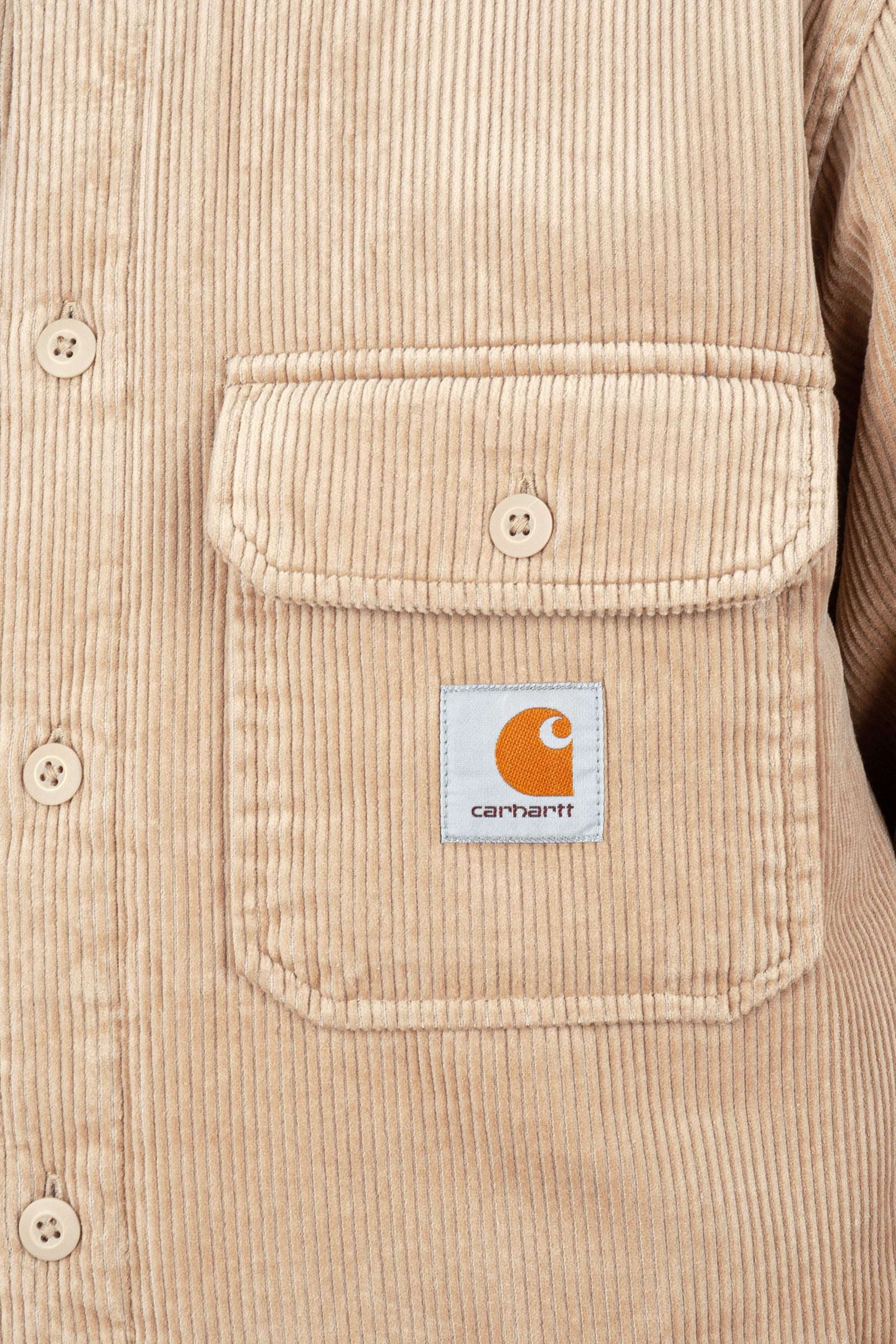 Carhartt Wip Whitsome Shirt Jac Beige Chiaro Uomo - 6