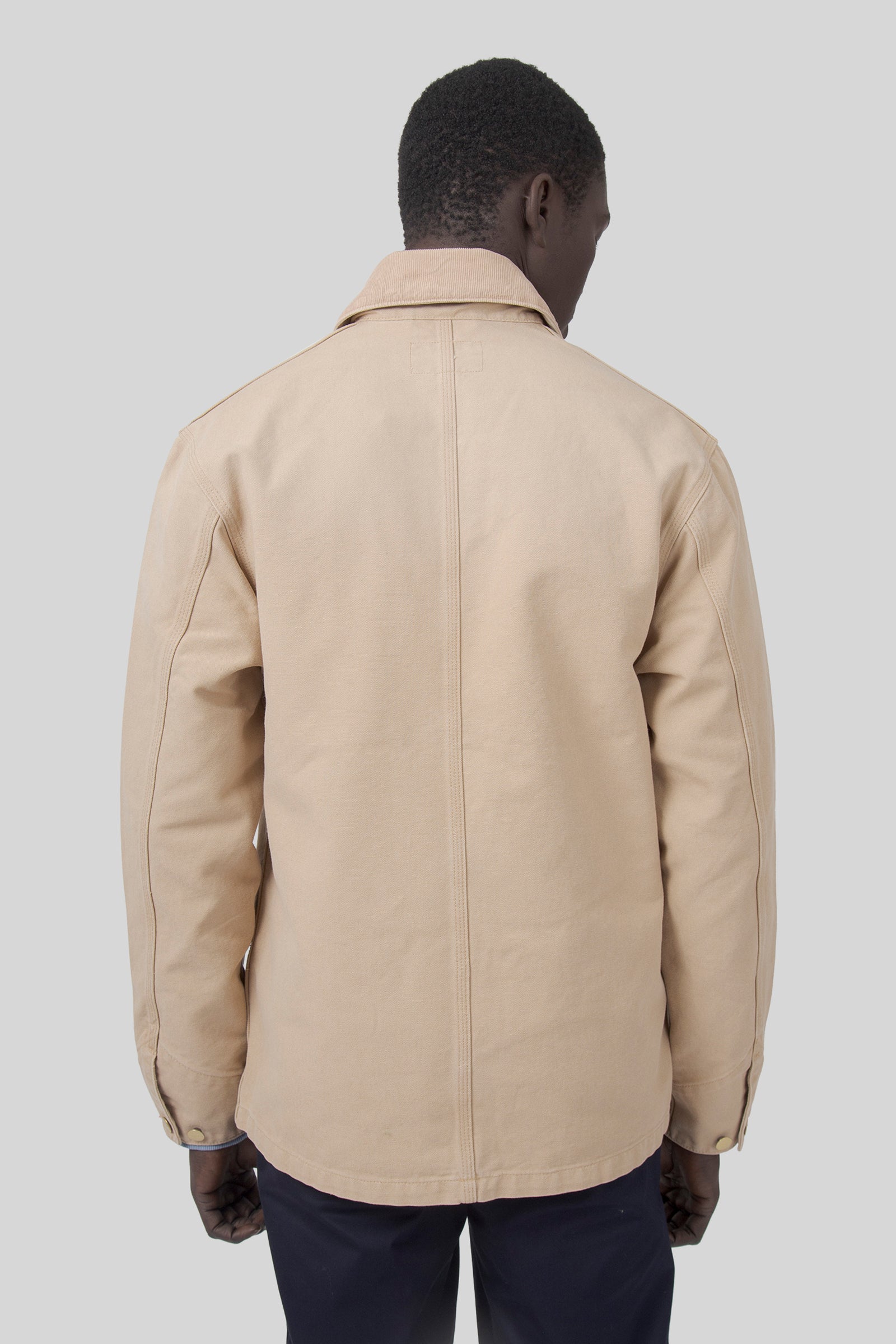 Carhartt Wip Michigan Coat Beige Chiaro Uomo - 3
