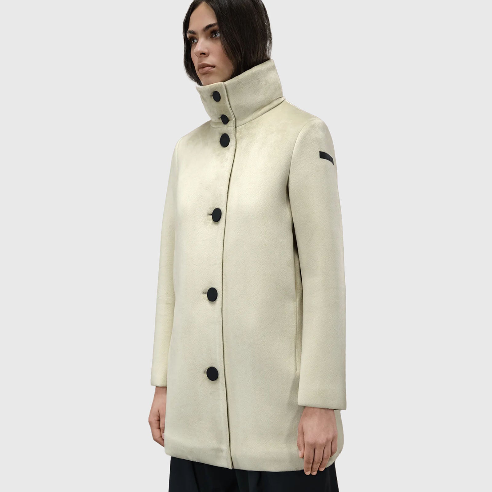 Rrd Velvet Neo Coat Wom Crema Donna - 6