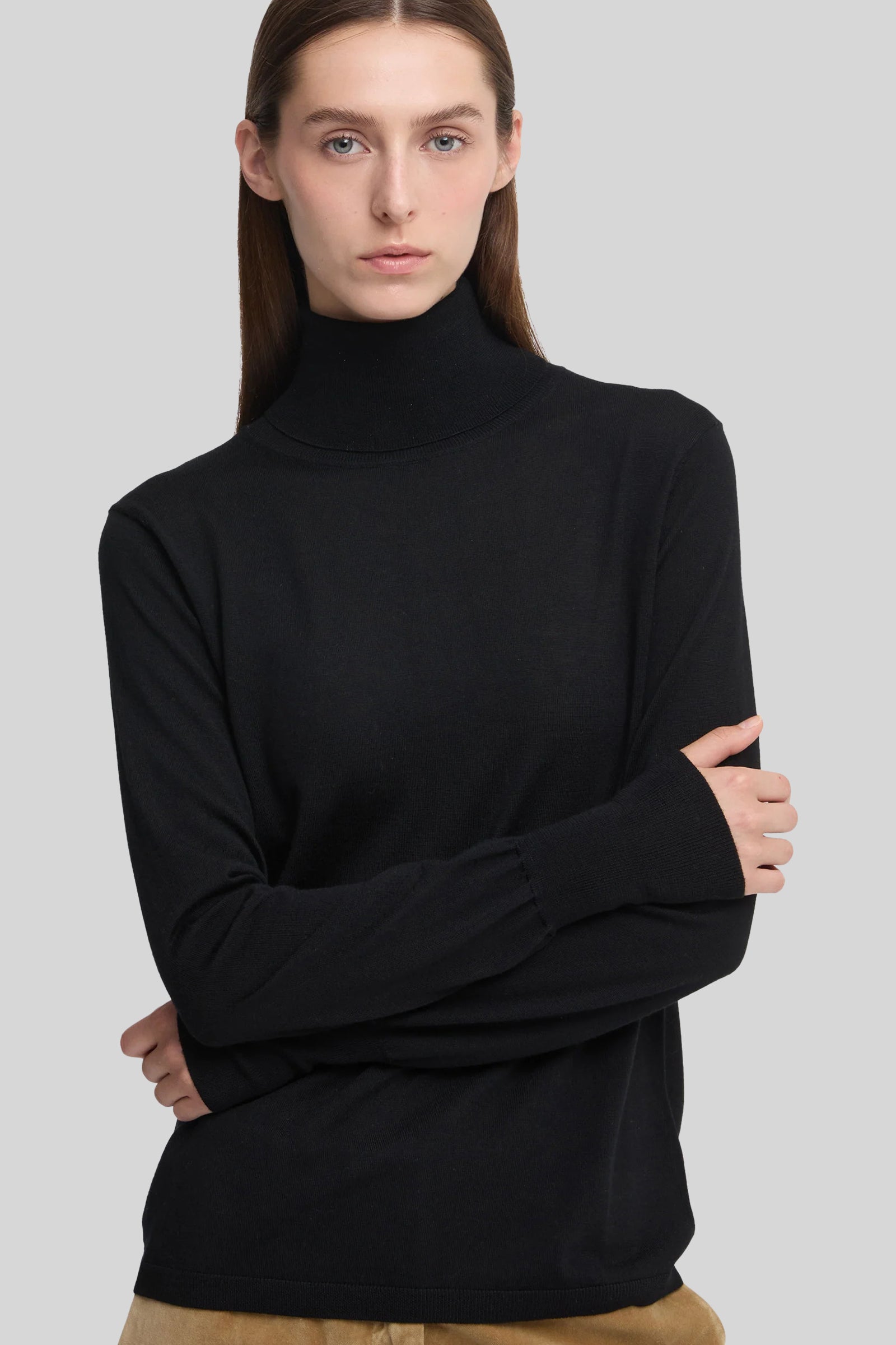 Aspesi Dolcevita In Lana Nero Donna - 1