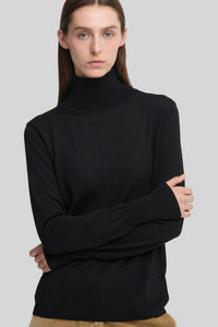 Aspesi Dolcevita In Lana Nero Donna aspesi