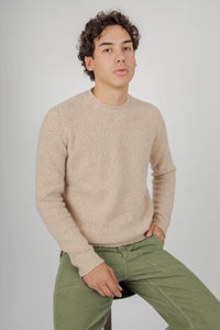 Roberto Collina Maglia Girocollo Swg Sabbia Uomo roberto collina