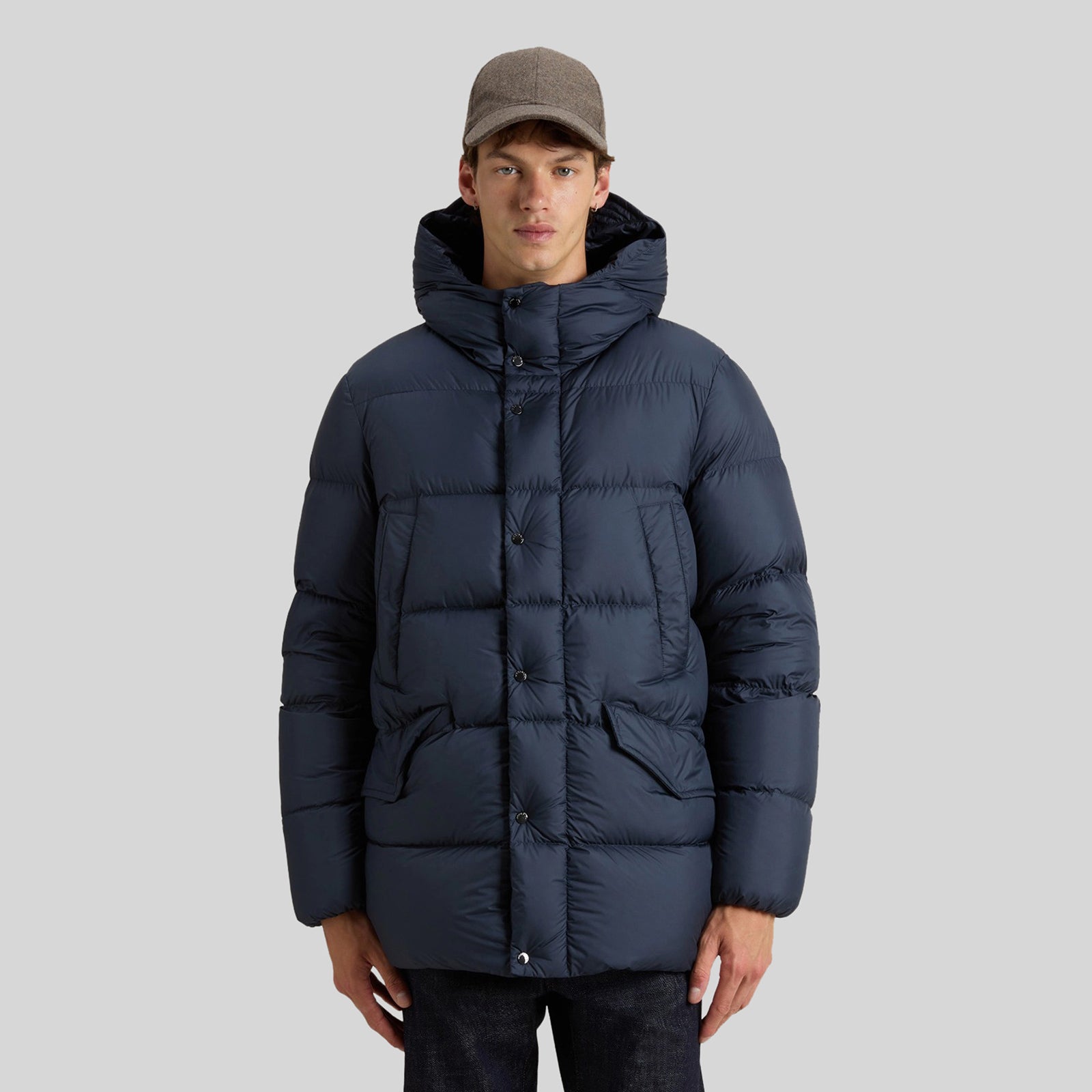 Woolrich Cloud Davis Parka Blu Uomo - 8
