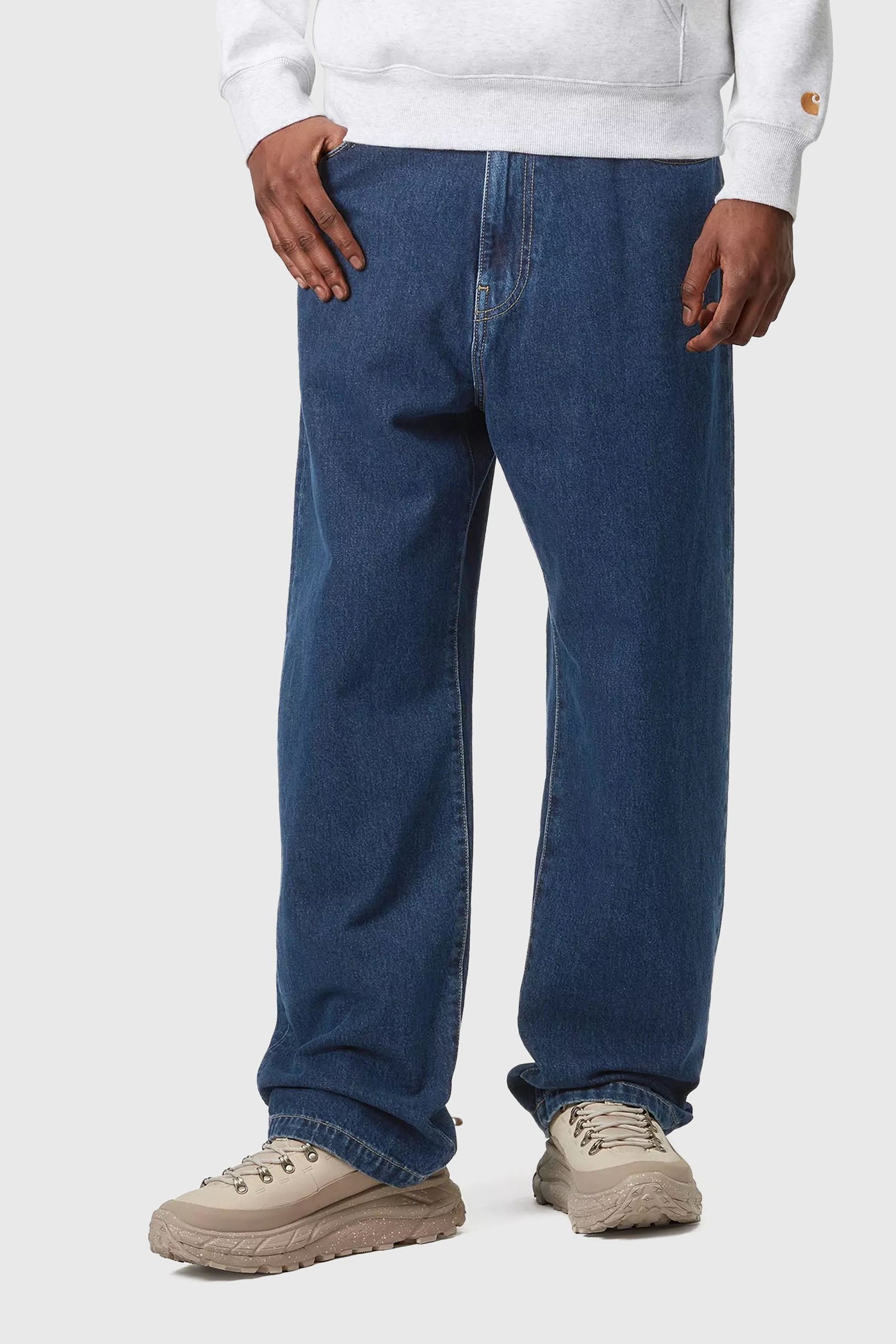 Carhartt Wip Landon Pant Blu Medio Uomo - 1