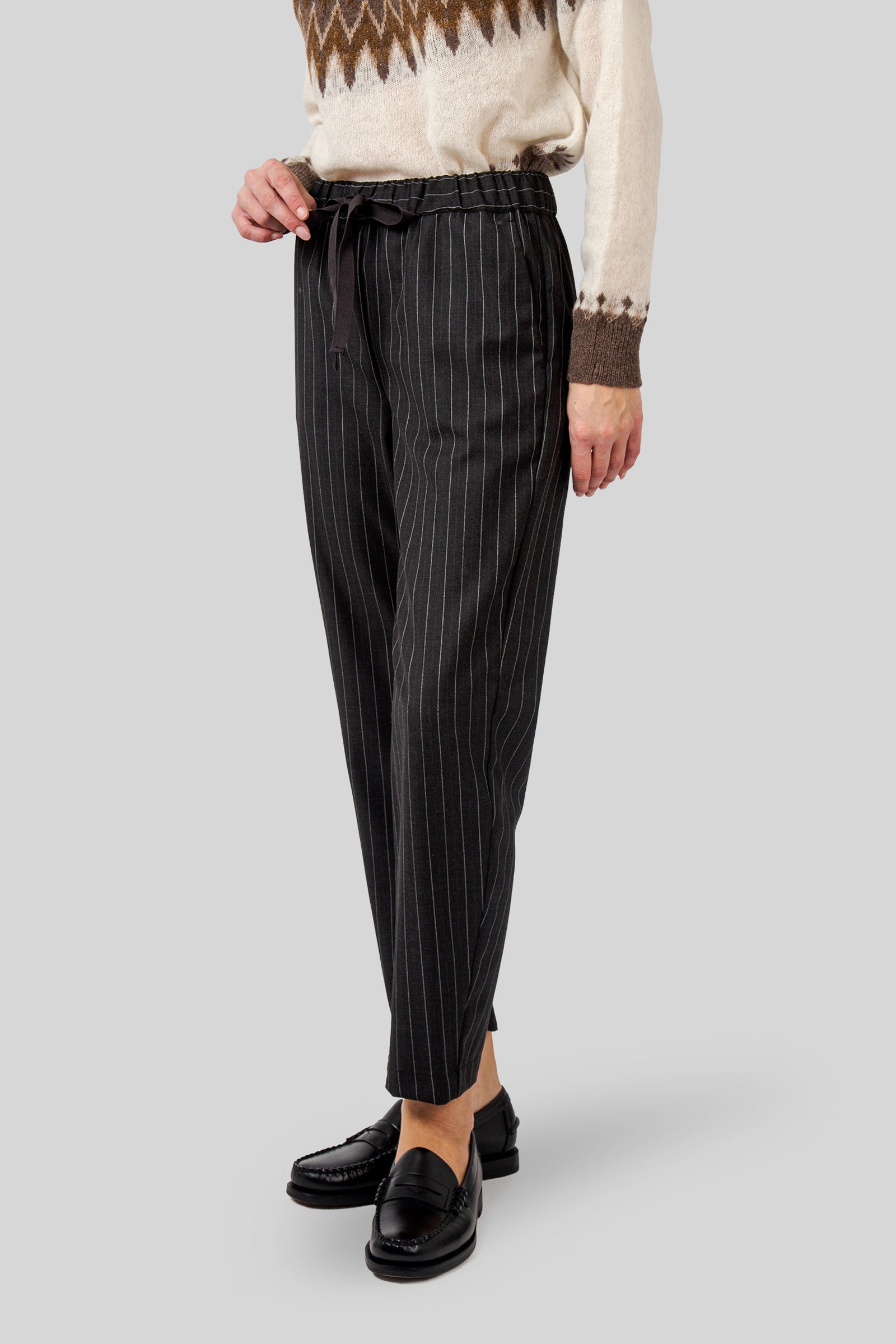 Semicouture Pantalone Buddy Grigio Donna - 3