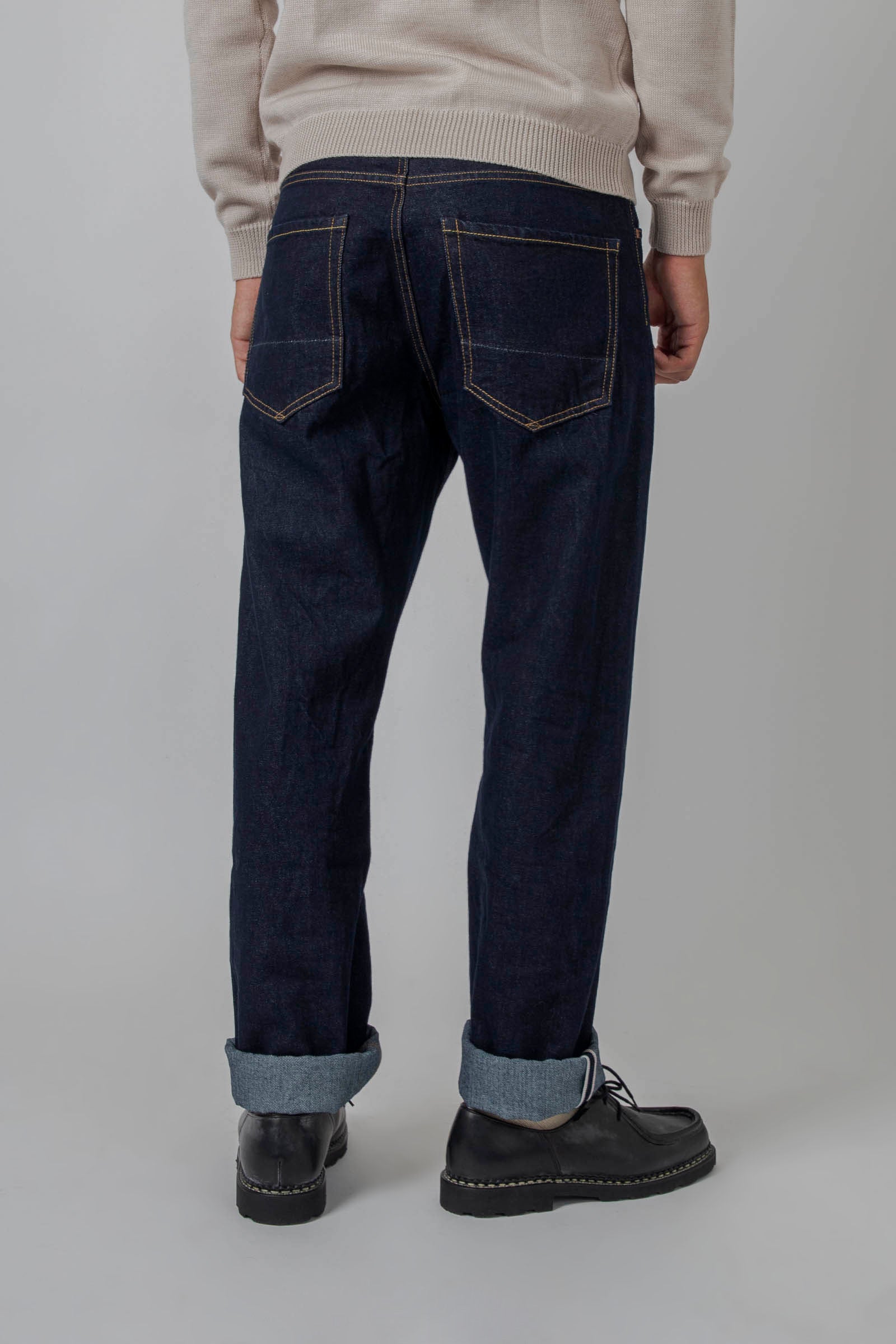 Tela Genova Jeans Rodolfo Blu Scuro Uomo - 3