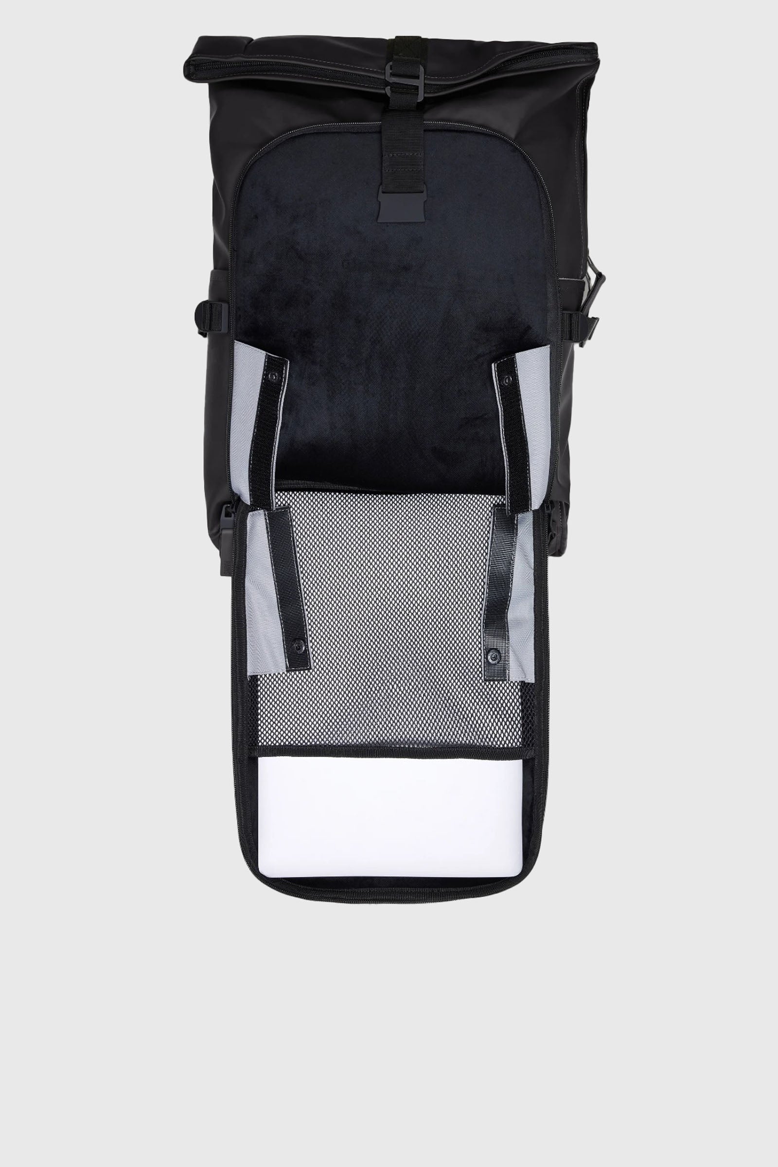 Rains Texel Moulded Backpack Nero Unisex - 3